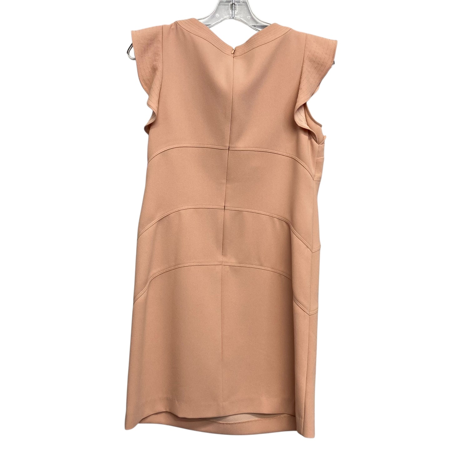 Dress Work By Ann Taylor In Tan, Size:Xs