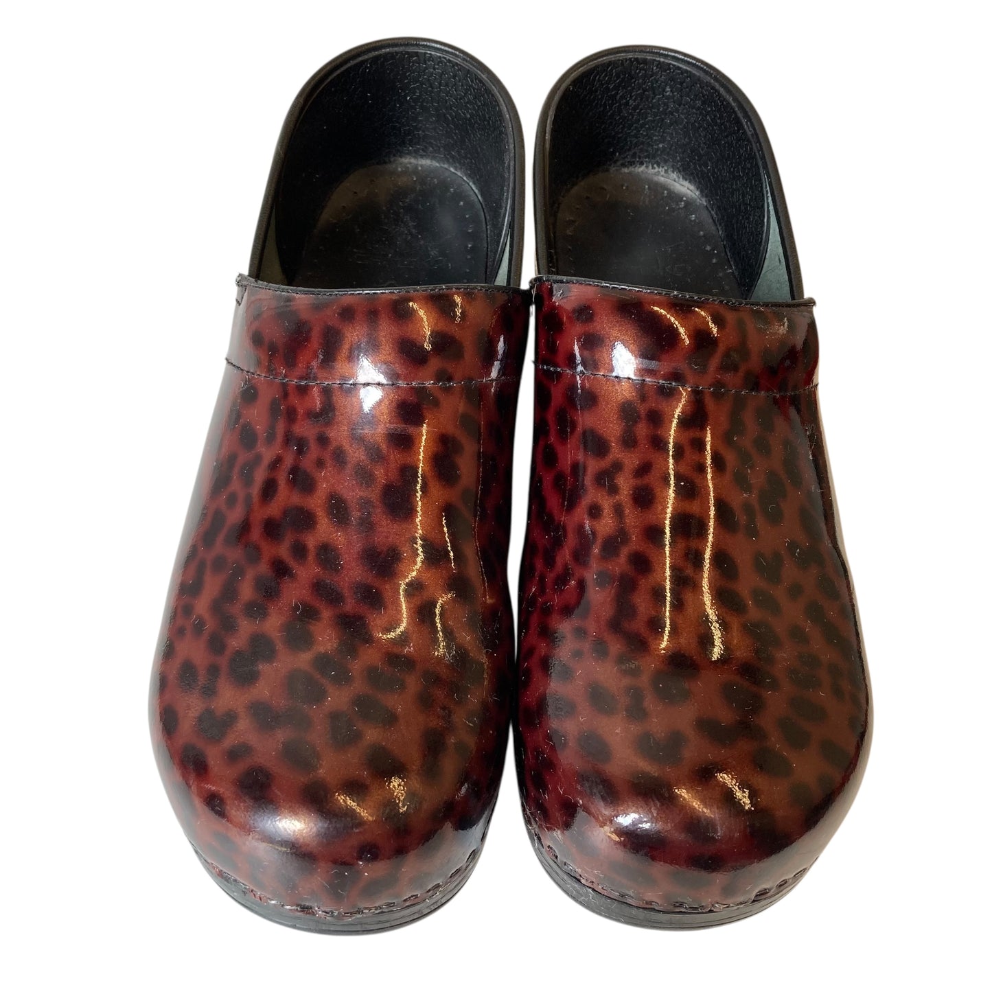 Shoes Flats By Dansko In Animal Print, Size:11.5