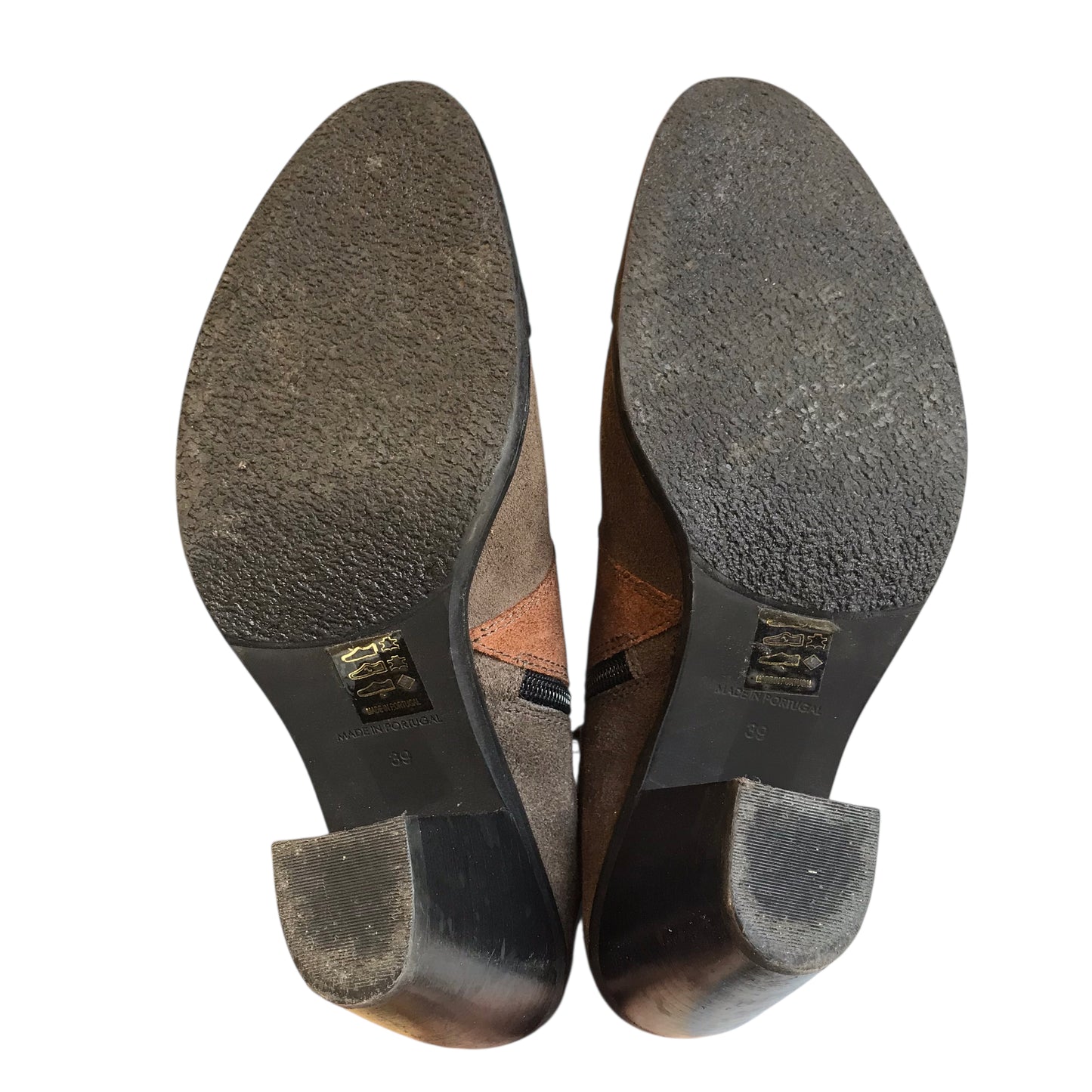 Boots Ankle Heels By UNITY IN DIVERSITY In Brown, Size:8.5