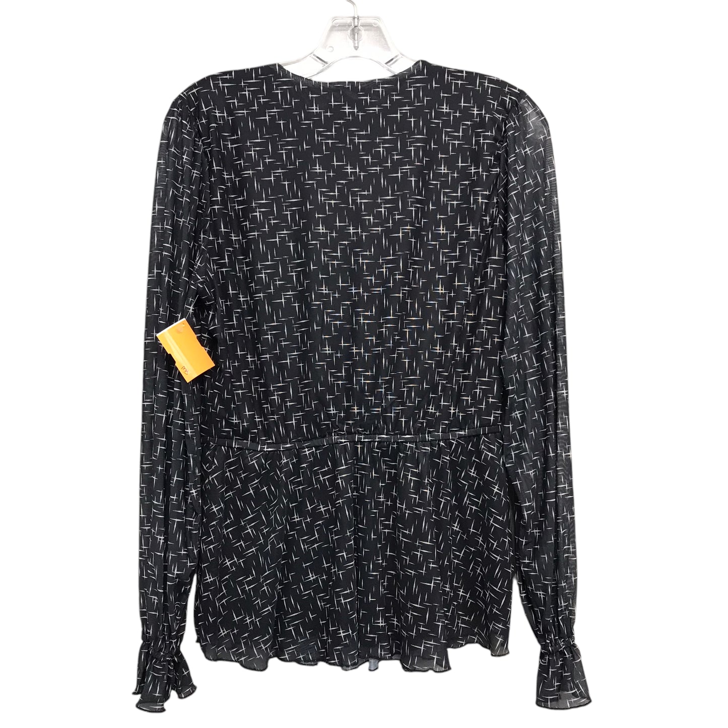 Top Ls By Morgan Taylor In Black & Cream, Size:M