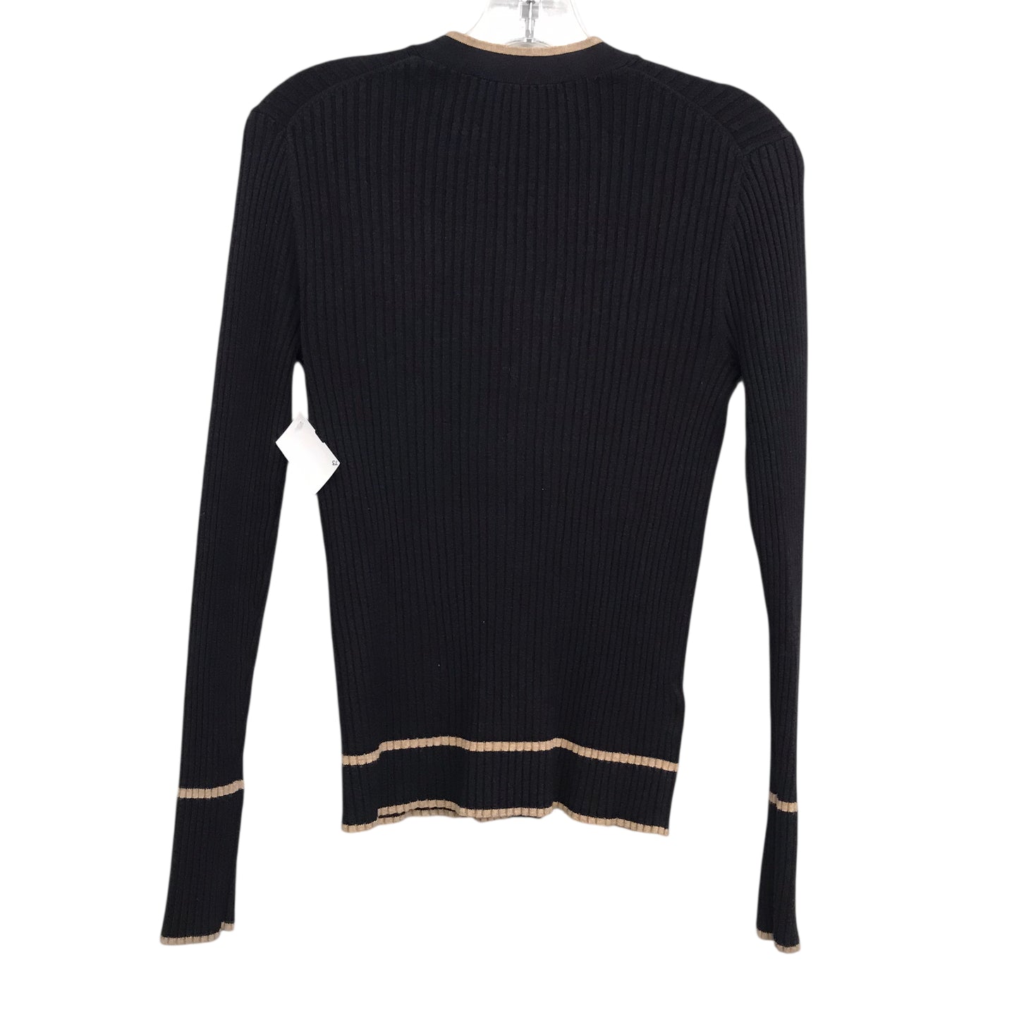 Sweater Cardigan By Loft In Black, Size:S