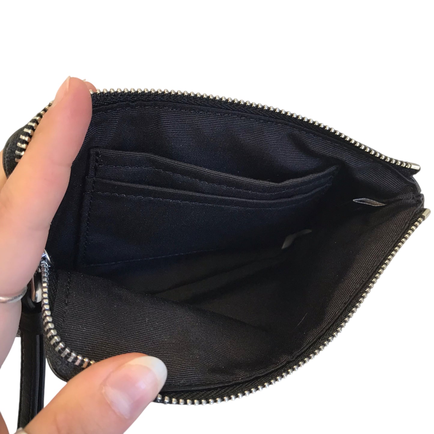 Wristlet Designer By Coach In Black, Size:Large