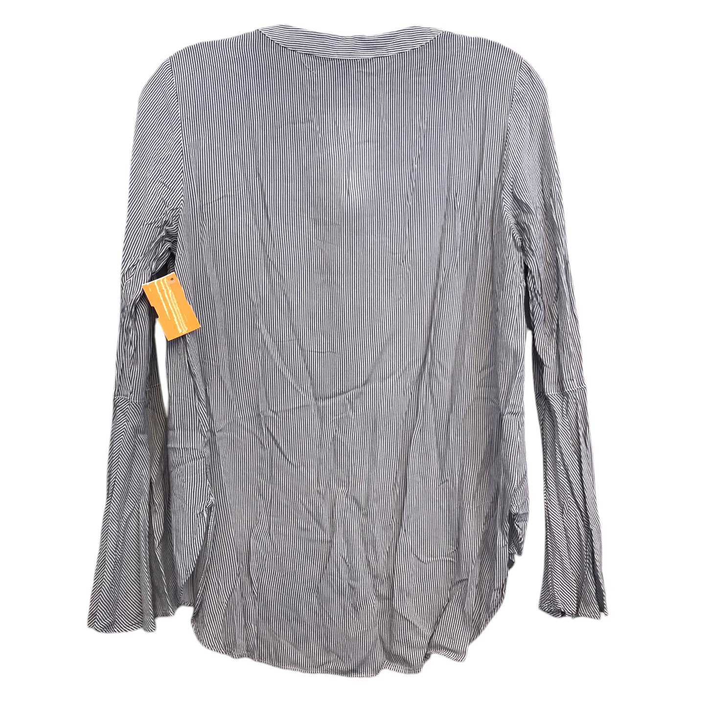 Top Ls By Simply Vera In Striped Pattern, Size:Sp