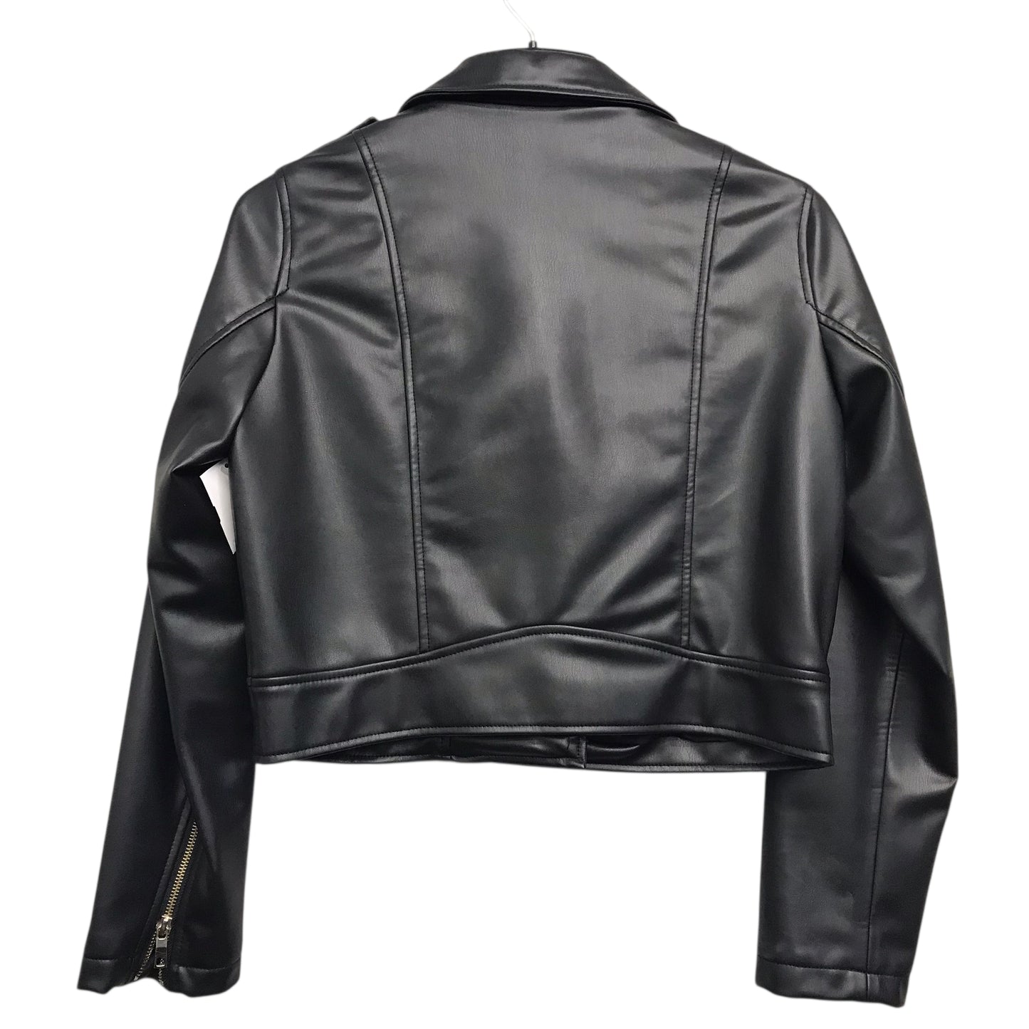 Jacket Moto By Zara In Black, Size:M