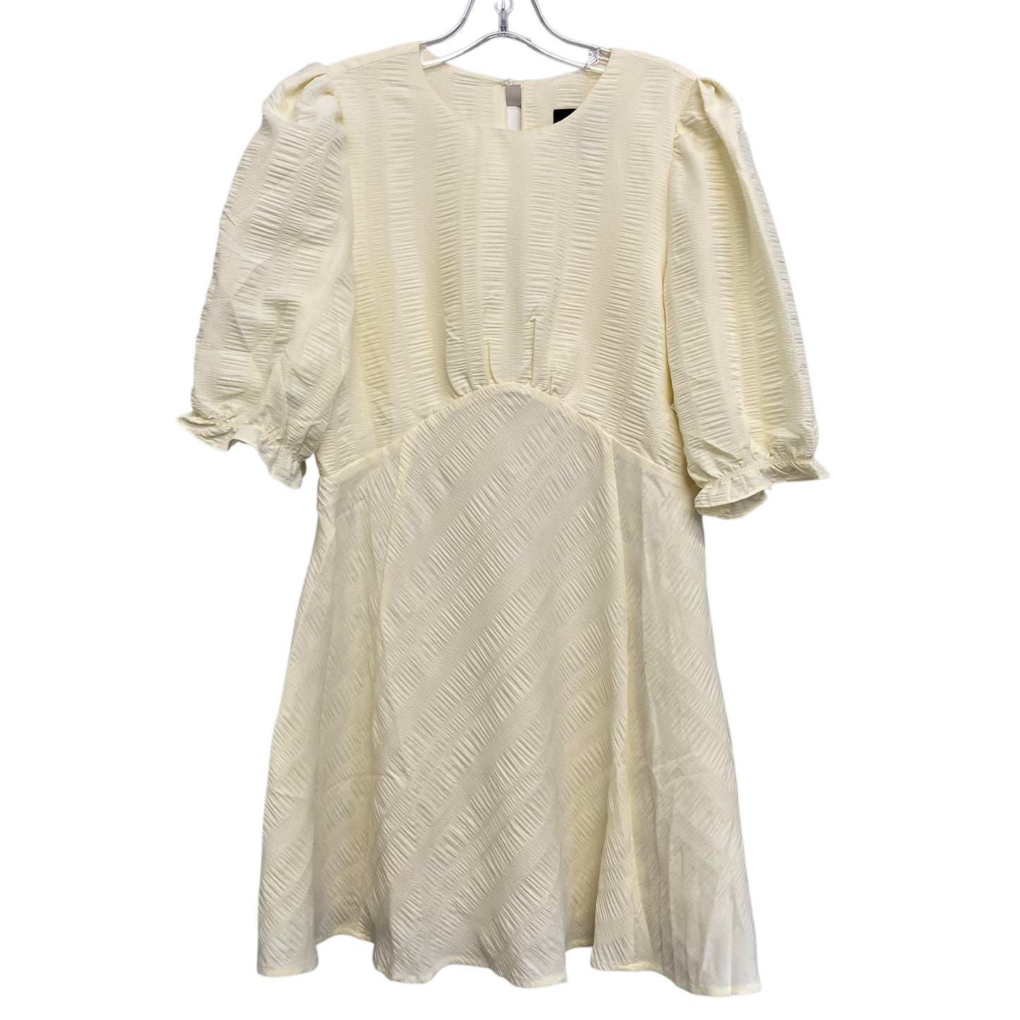 Dress Casual Short By En Saison In Yellow, Size:S