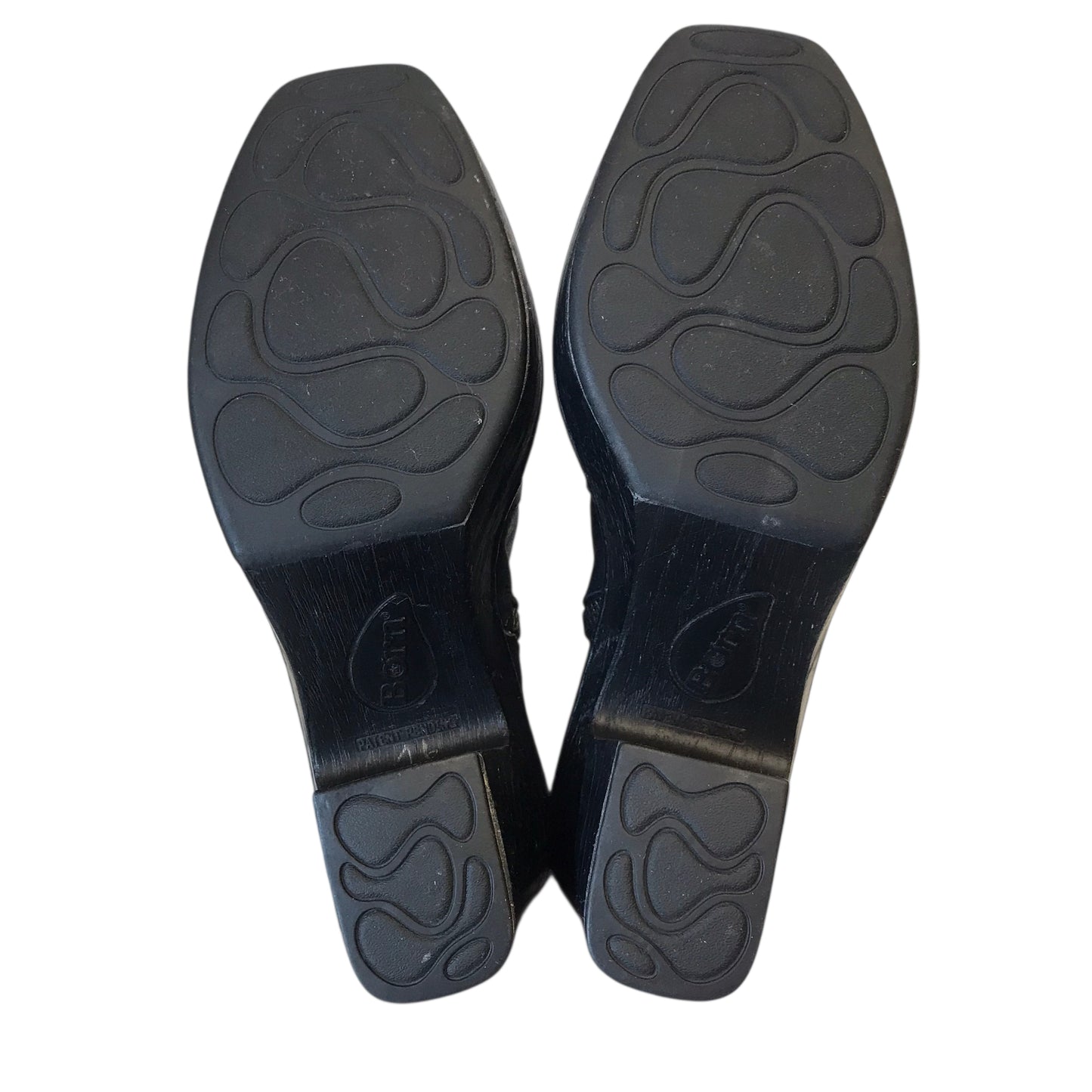 Boots Ankle Heels By Born In Black, Size:6.5