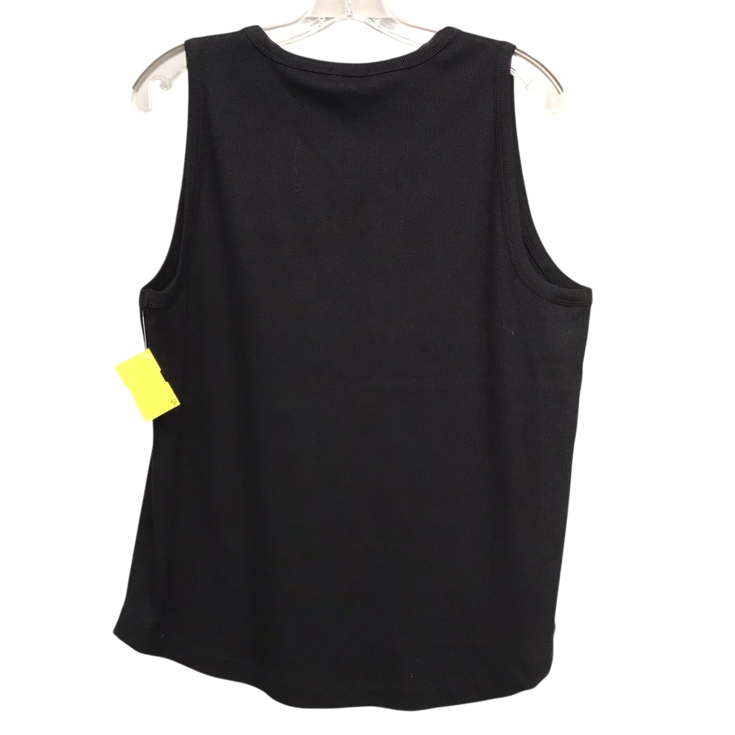 Top Sleeveless Basic By Chicos In Black, Size:Xl