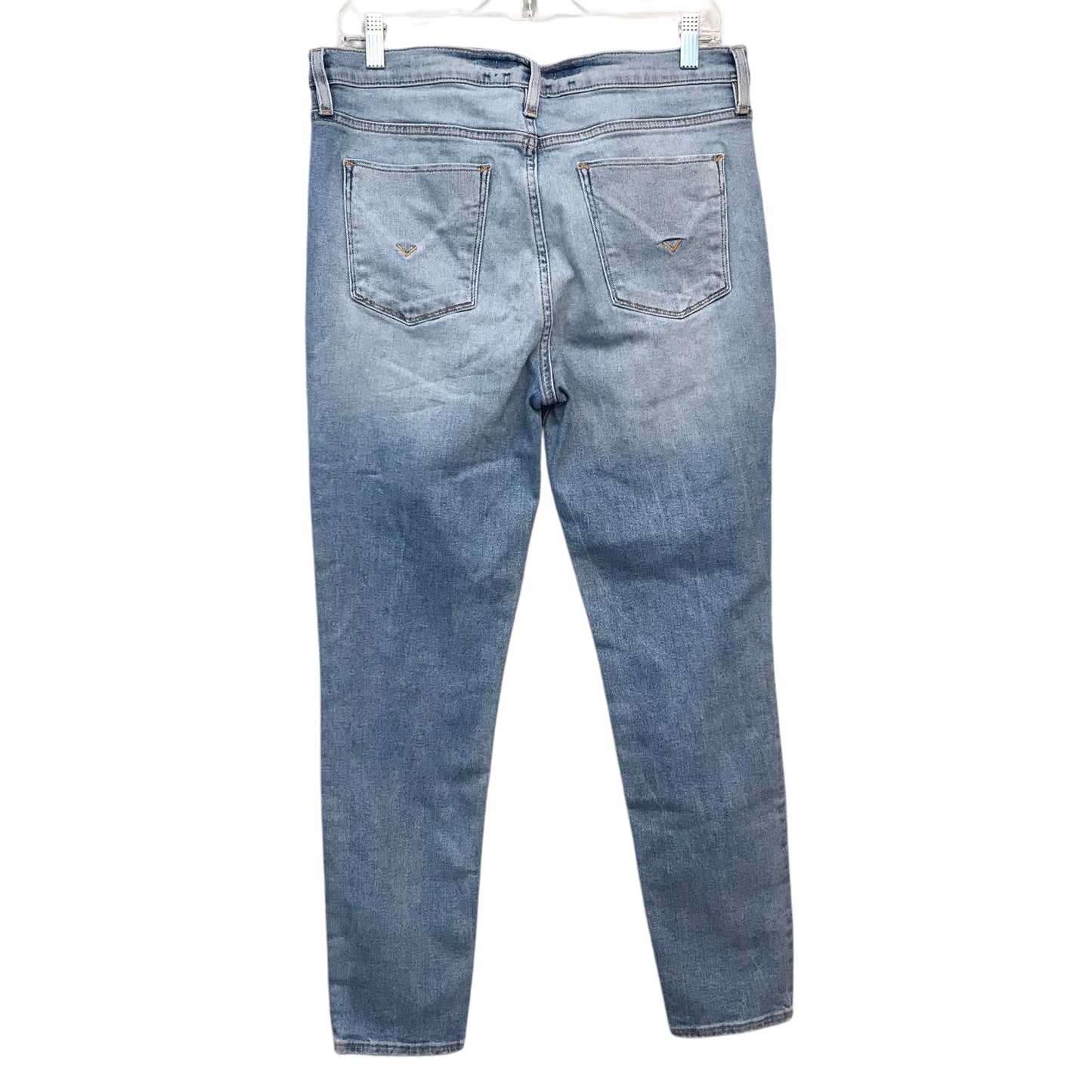 Jeans Skinny By Hudson In Blue Denim, Size:12