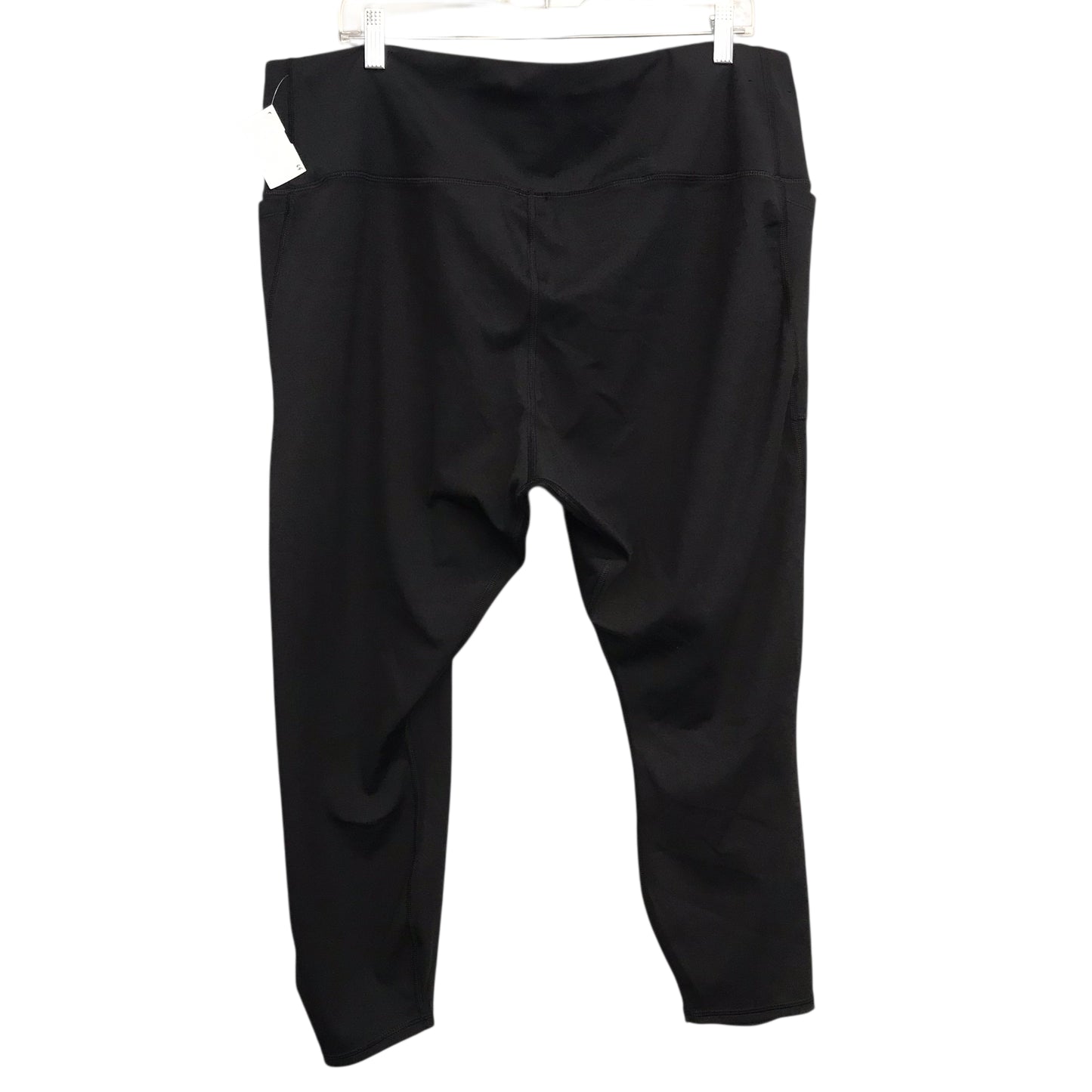 Athletic Leggings Capris By Under Armour In Black, Size:3X