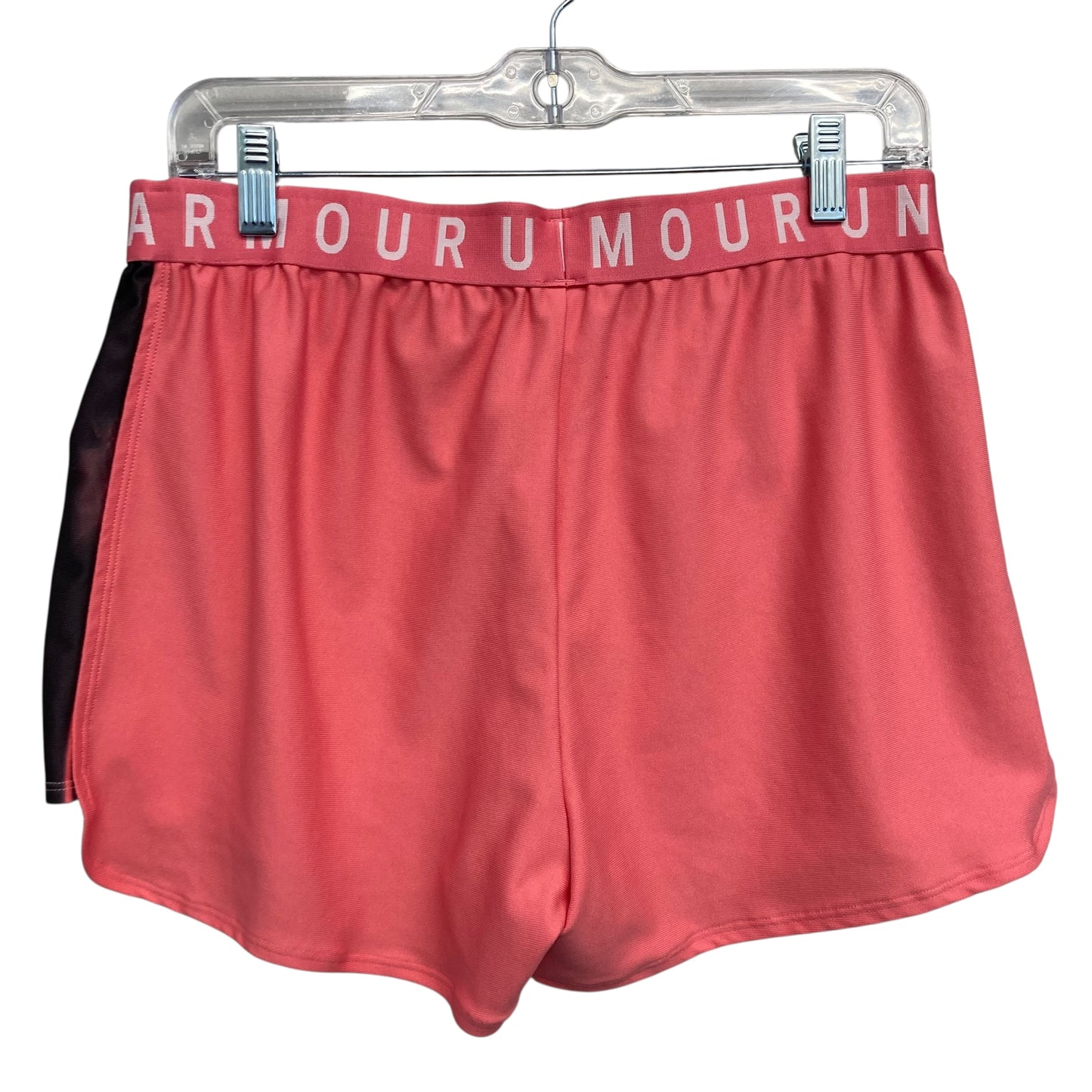Athletic Shorts By Under Armour In Pink, Size:L