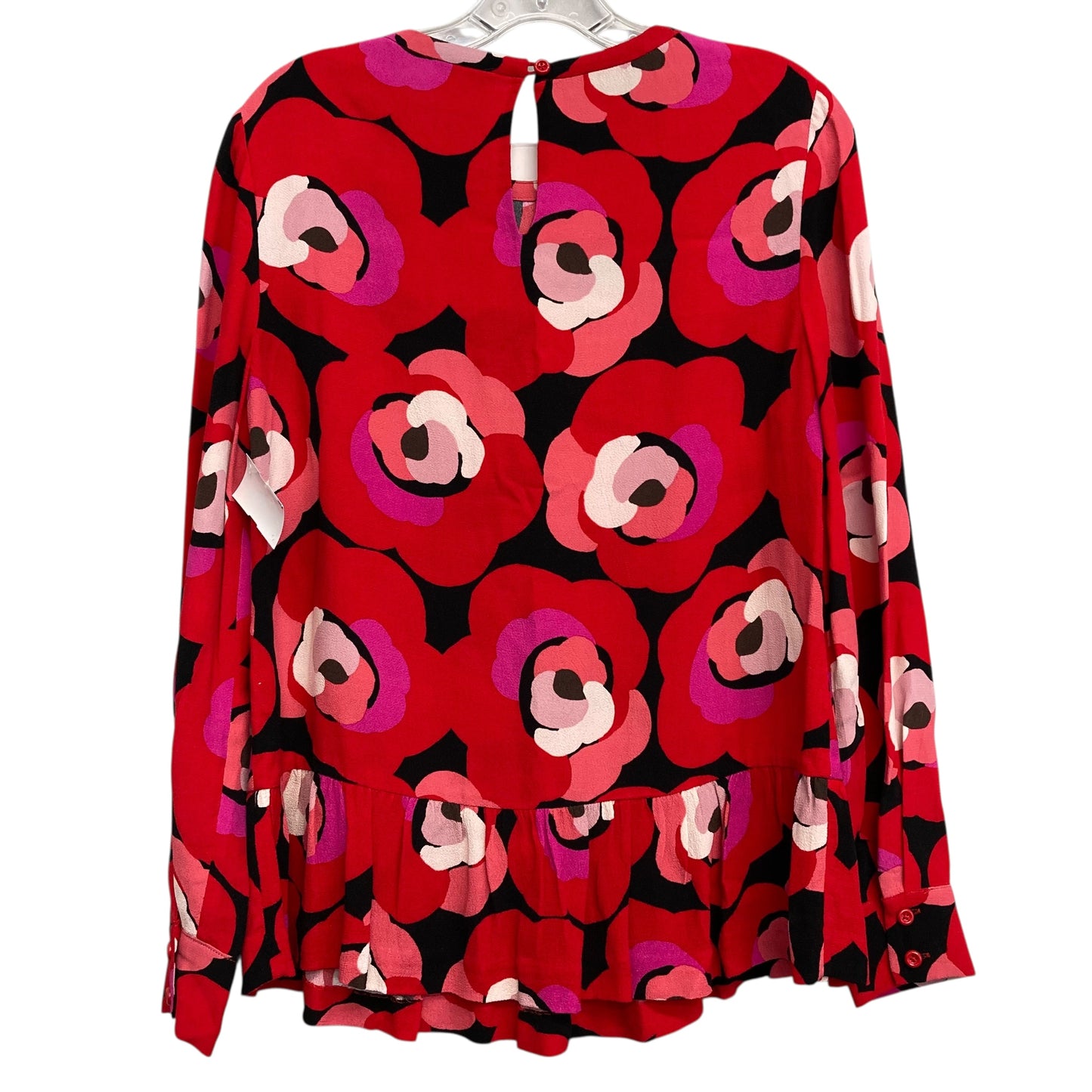 Top Ls Designer By Kate Spade In Floral Print, Size:S