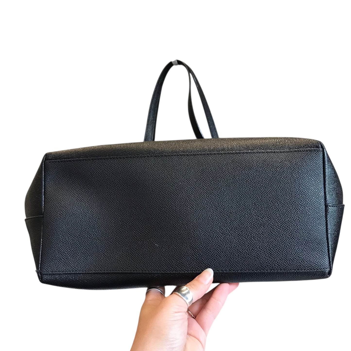 Handbag Designer By Coach In Black, Size:Medium