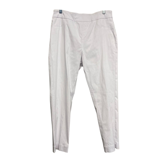 Pants Leggings By Soft Surroundings In White, Size:10