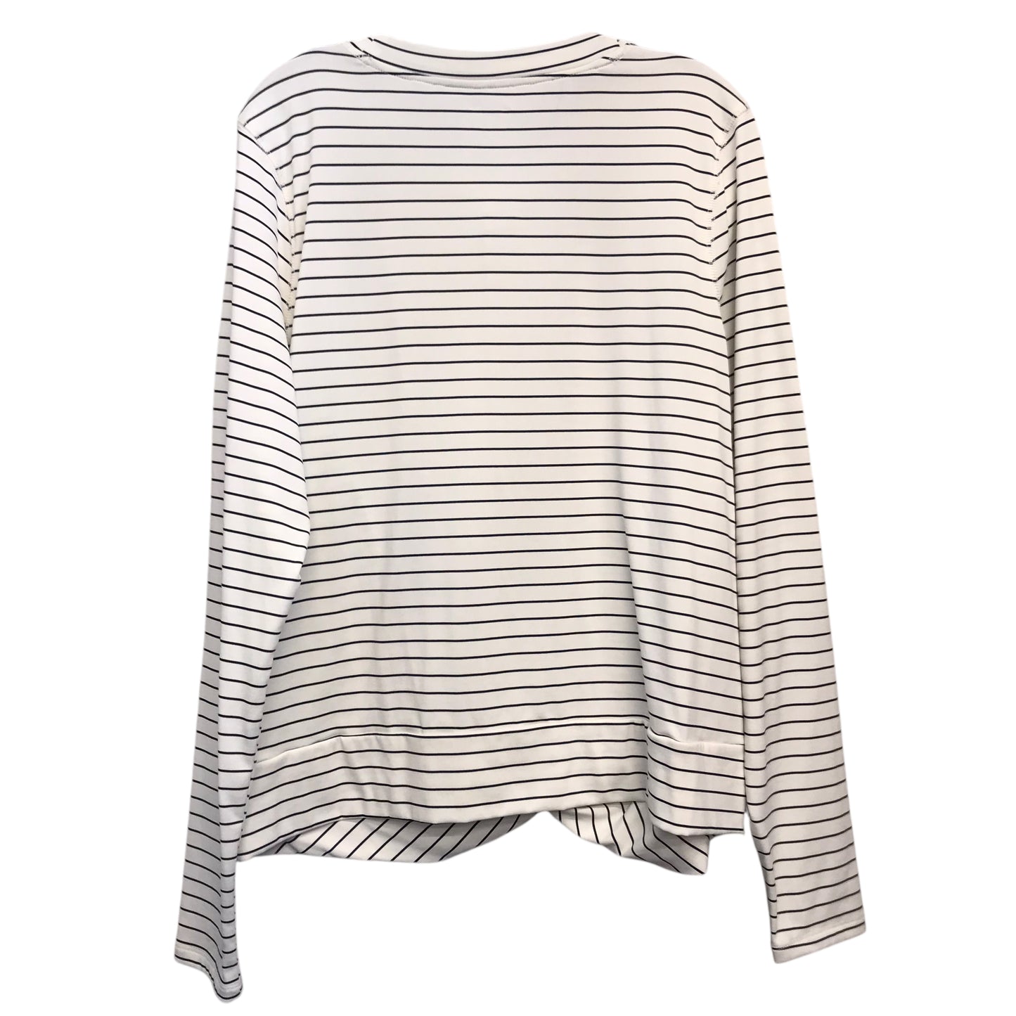 Athletic Top Ls Crewneck By Old Navy In Striped Pattern, Size:1X