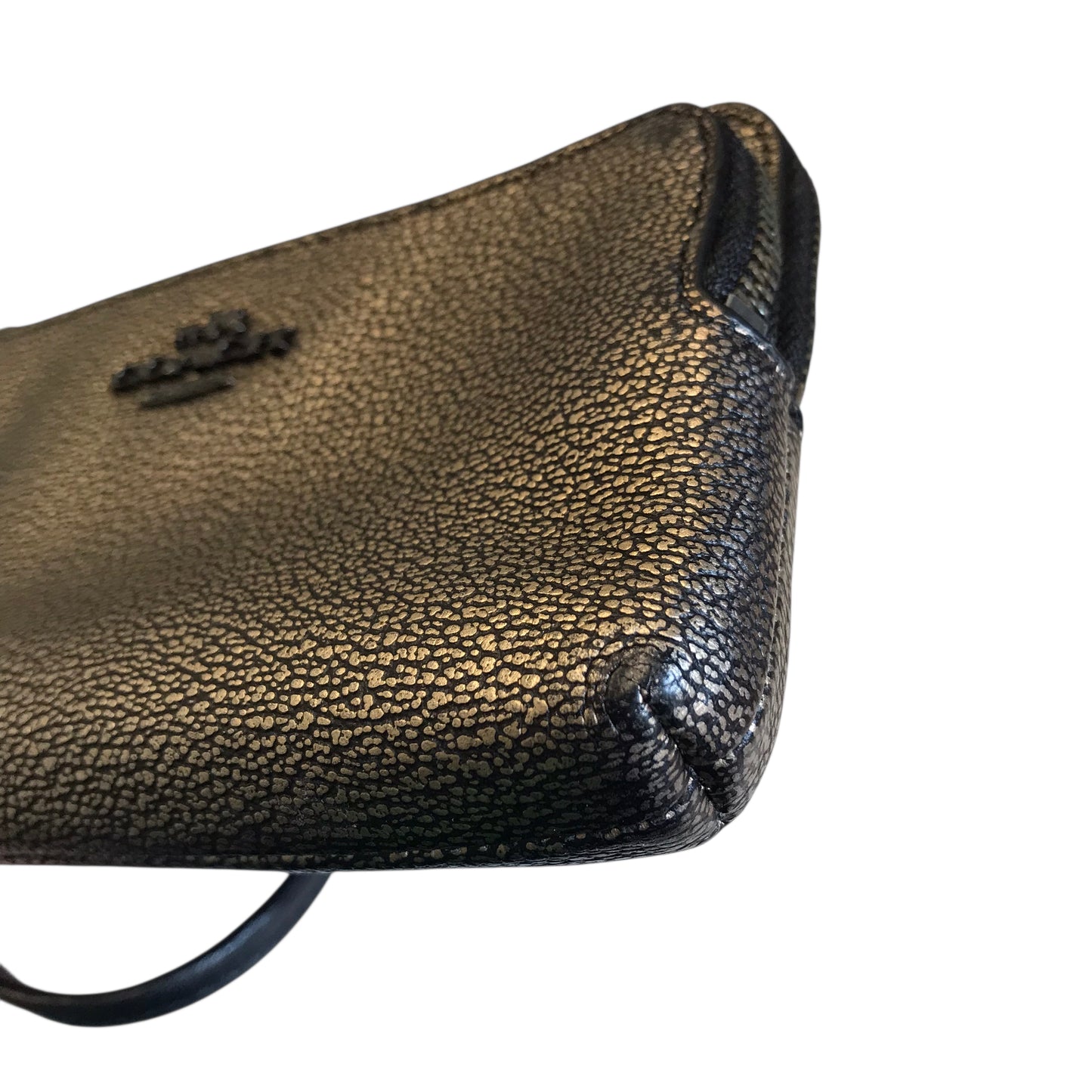 Wristlet Designer By Coach In Gold, Size:Small