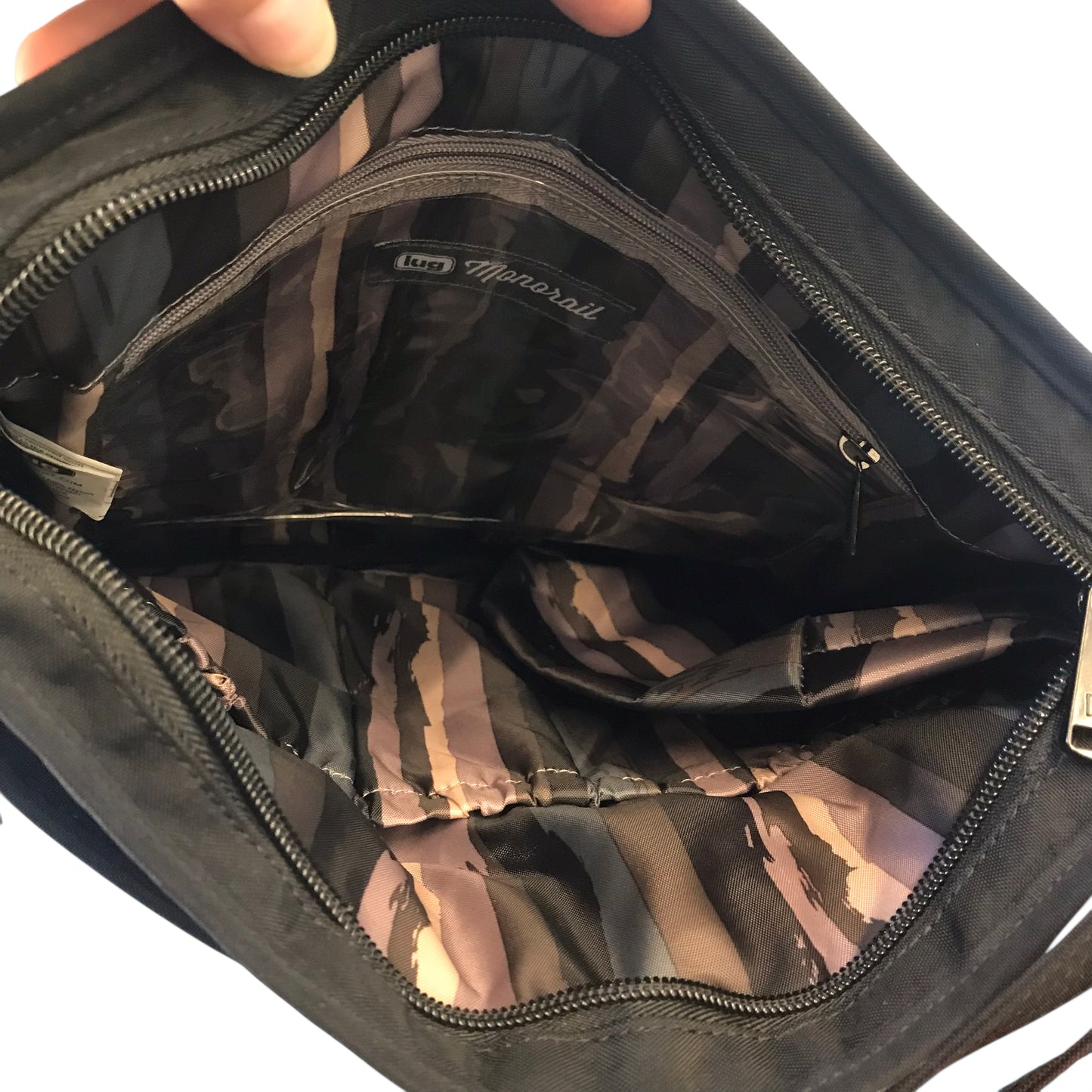Crossbody By Lug In Black, Size:Medium