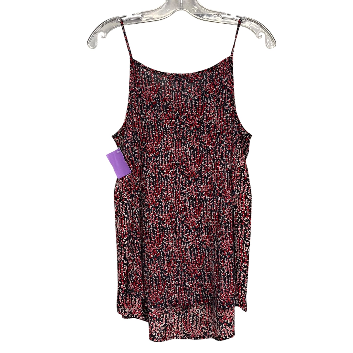Top Sleeveless By Loft In Red, Size:M