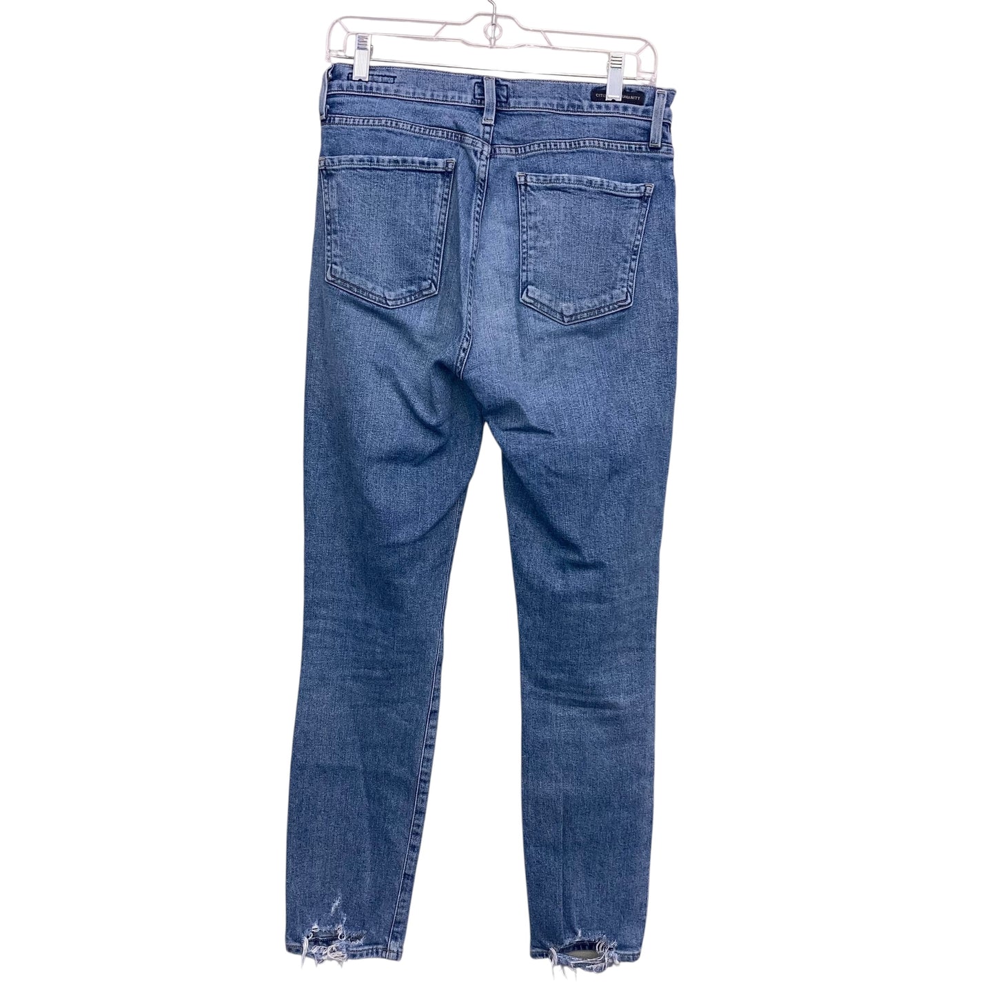 Jeans Straight By Citizens Of Humanity In Blue Denim, Size:6