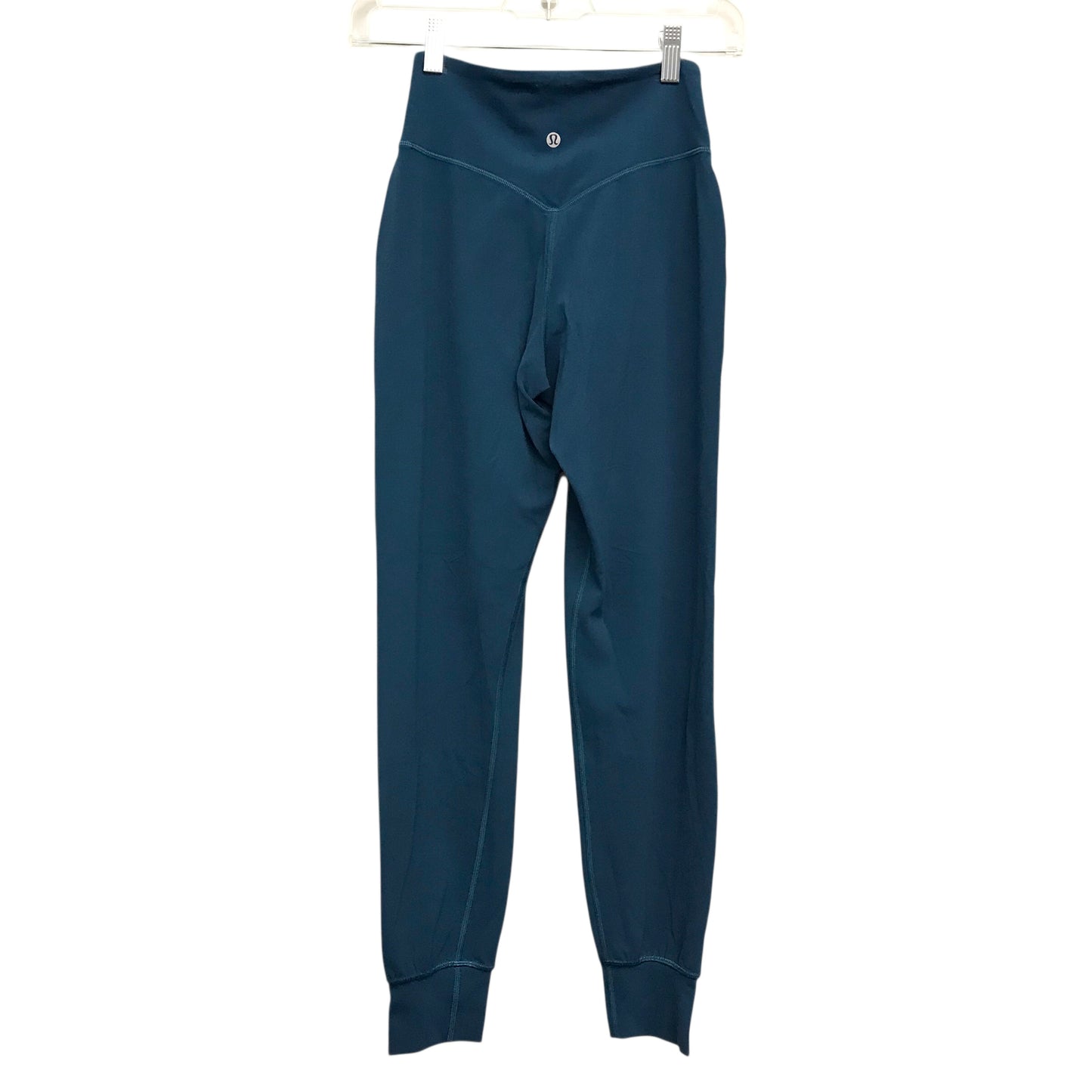 Athletic Leggings By Lululemon In Teal, Size:Xs