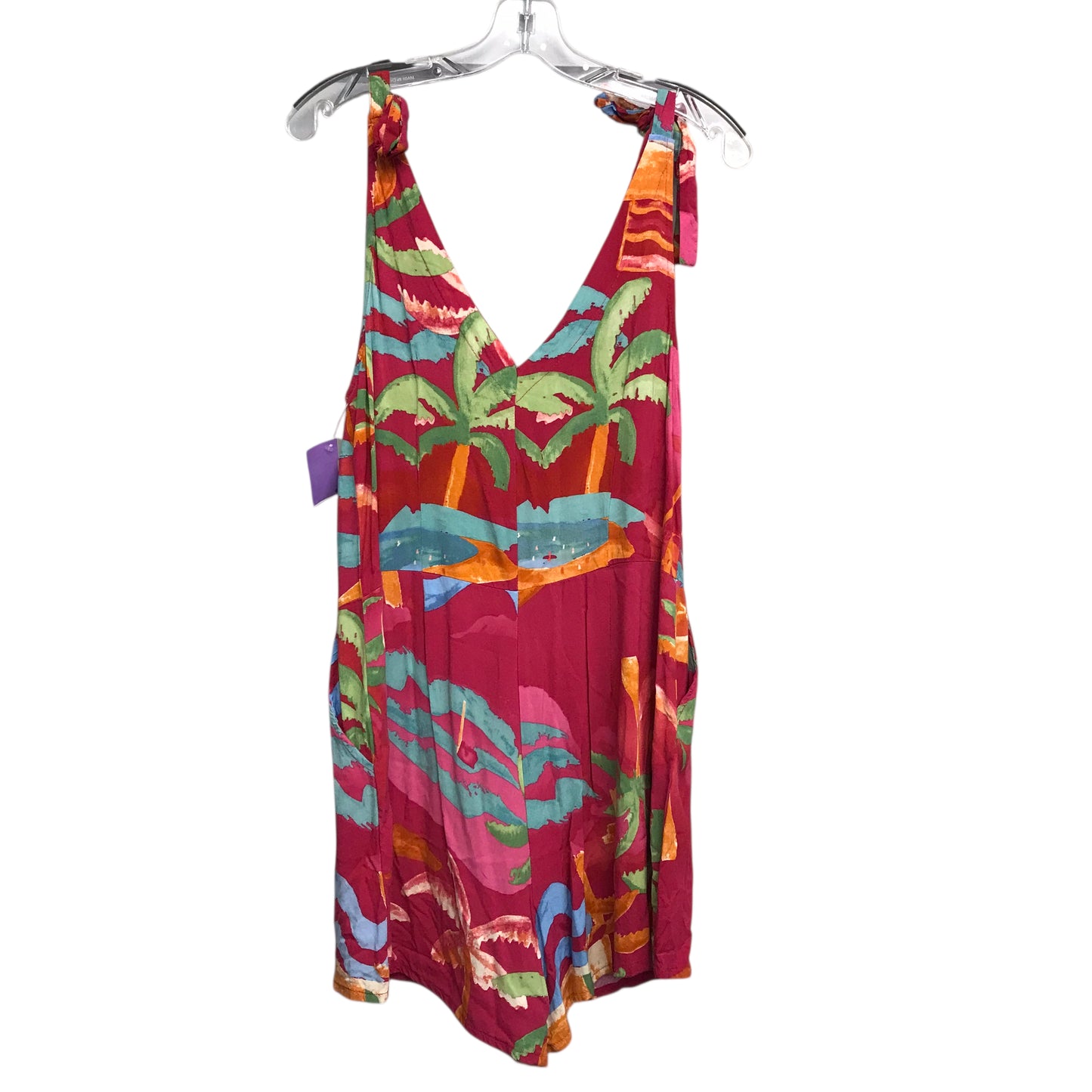 Romper By C And C In Pink, Size:M