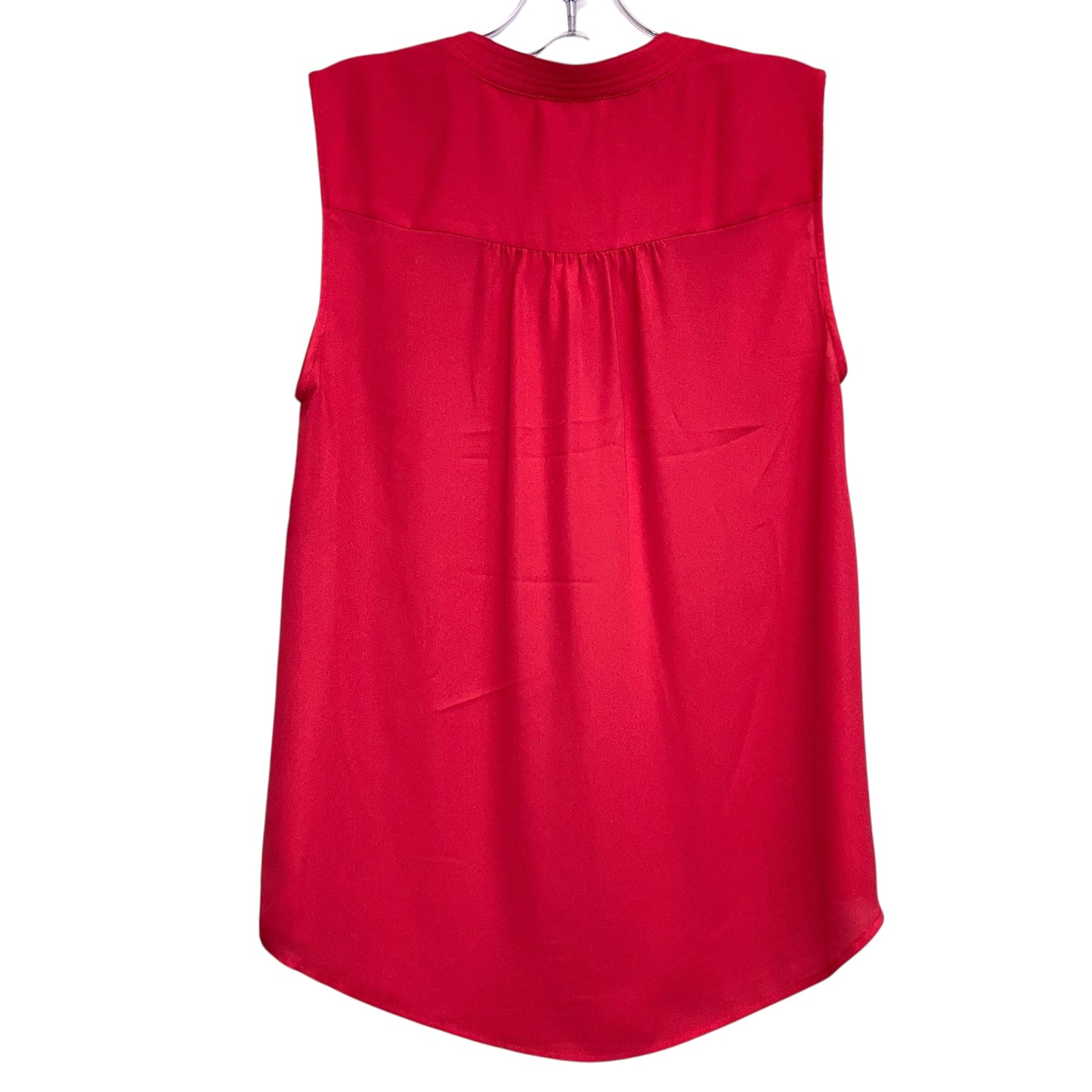 Top Sleeveless By Dkny In Red, Size:M