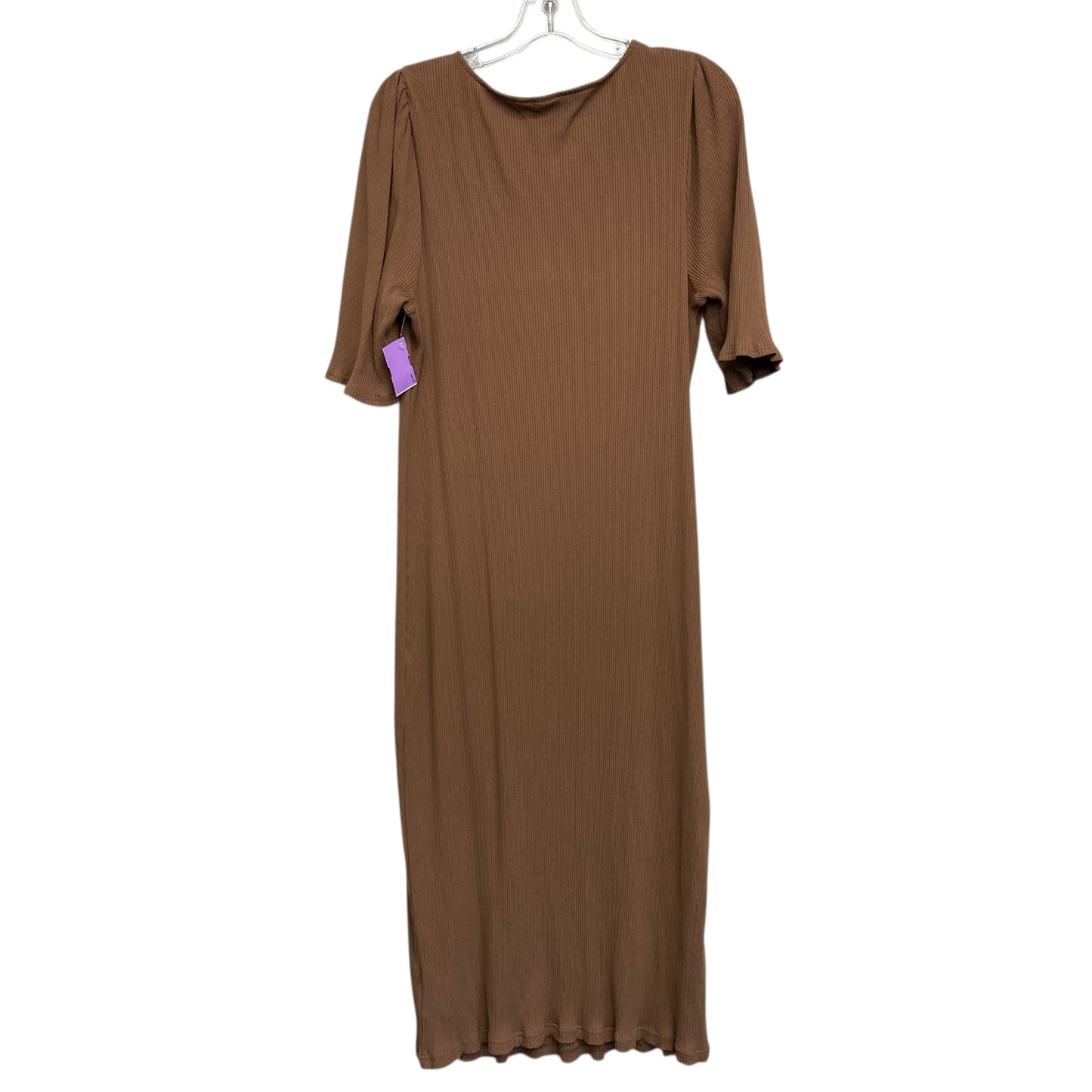 Dress Casual Maxi By Gap In Brown, Size:1X