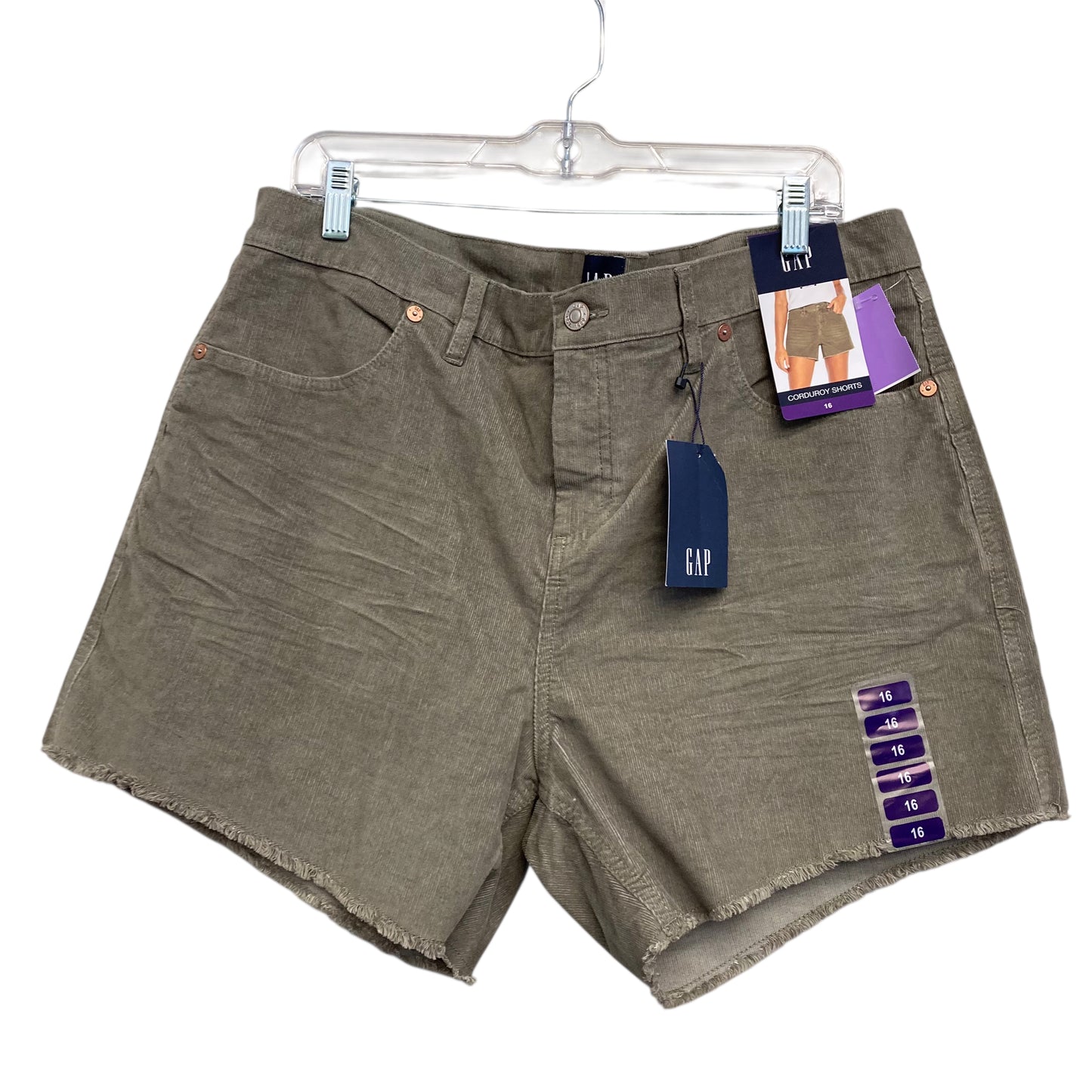Shorts By Gap In Green, Size:16