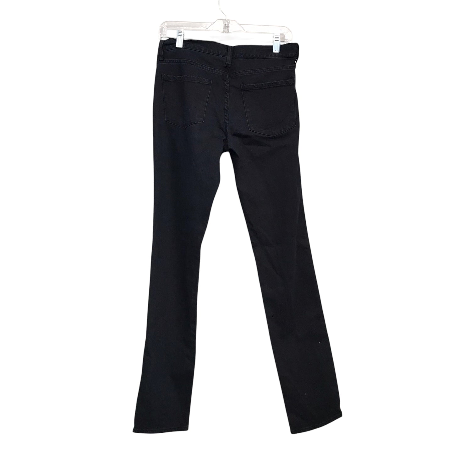 Jeans Straight By Paper Denim Cloth In Black, Size:4