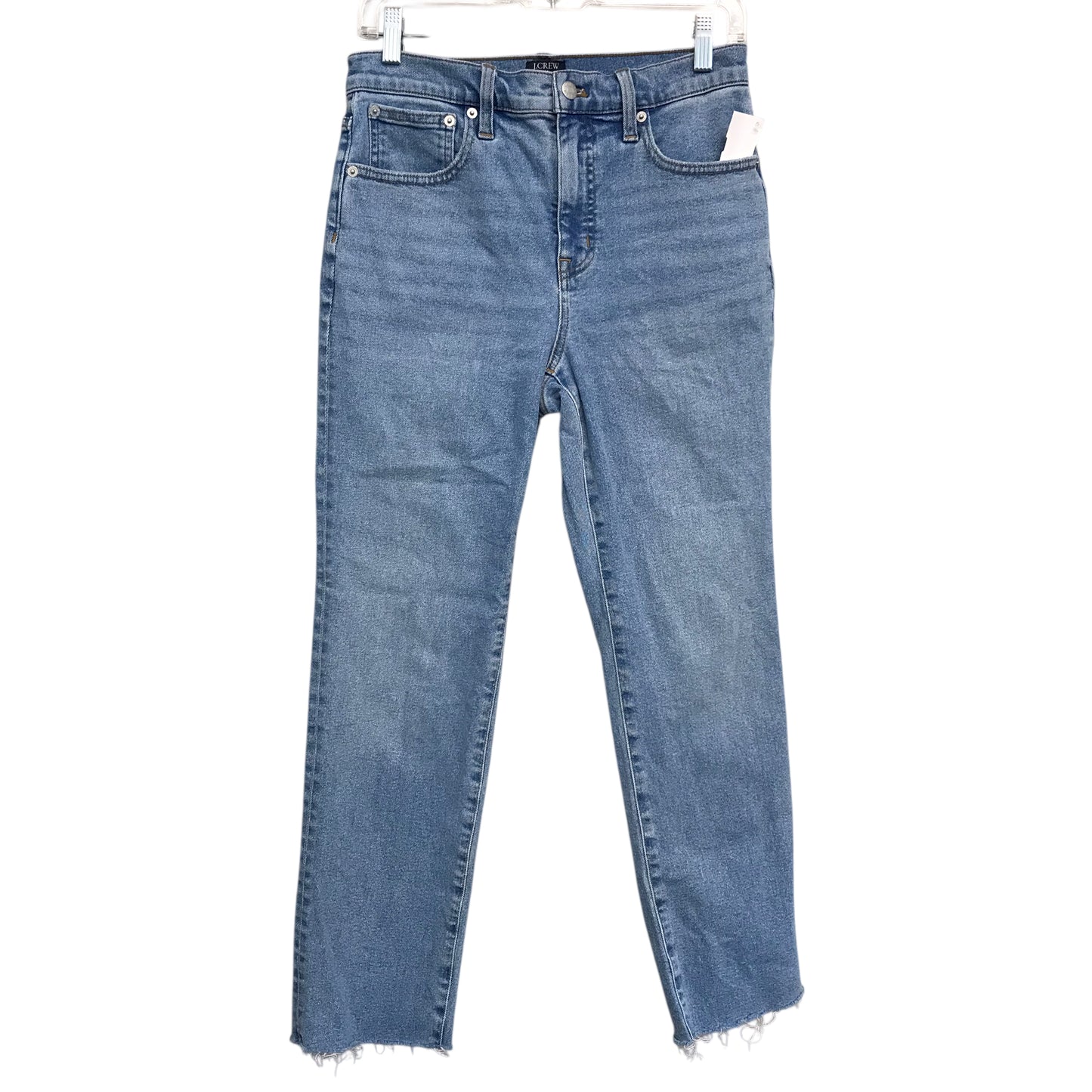 Jeans Straight By J. Crew In Blue Denim, Size:4