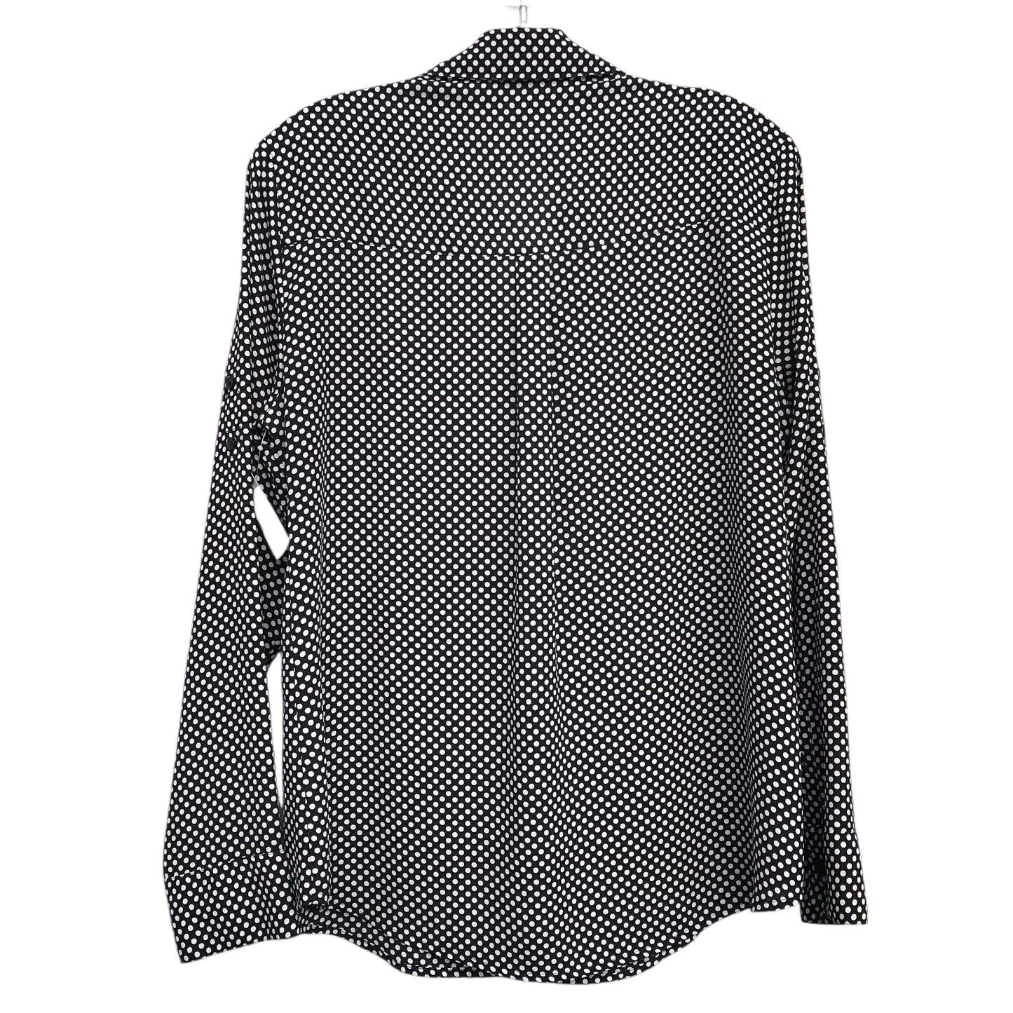 Top Ls By Express In Black & White, Size:M