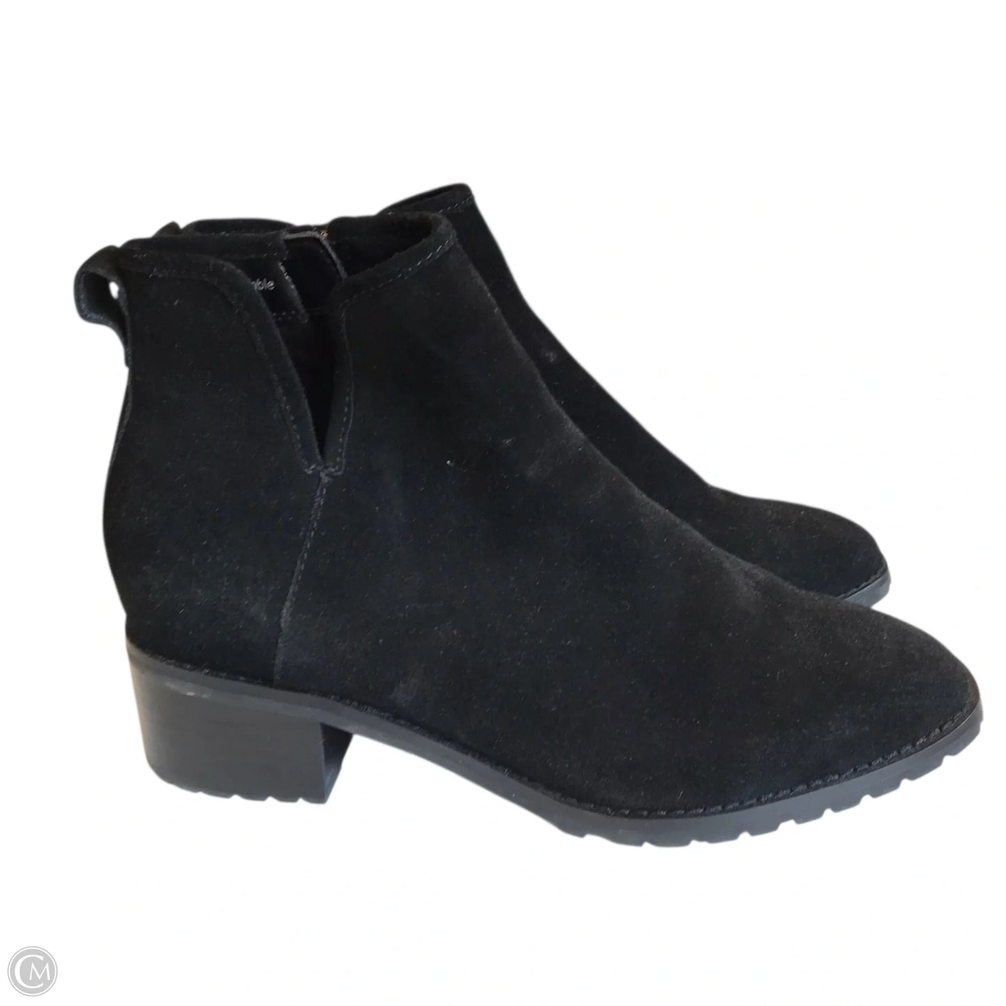 Boots Ankle Heels By Blondo In Black, Size: 7.5