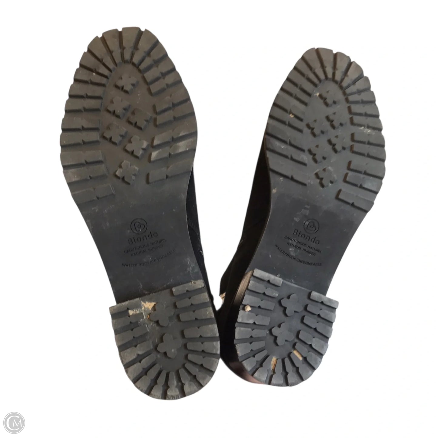 Boots Ankle Heels By Blondo In Black, Size: 7.5