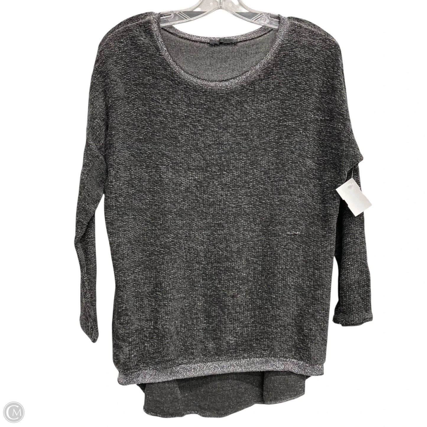 Sweater By Angela Mara In Grey, Size: S