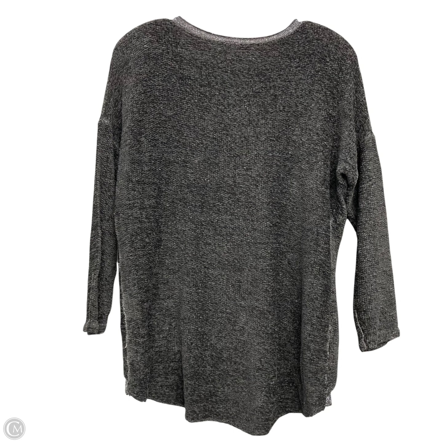 Sweater By Angela Mara In Grey, Size: S