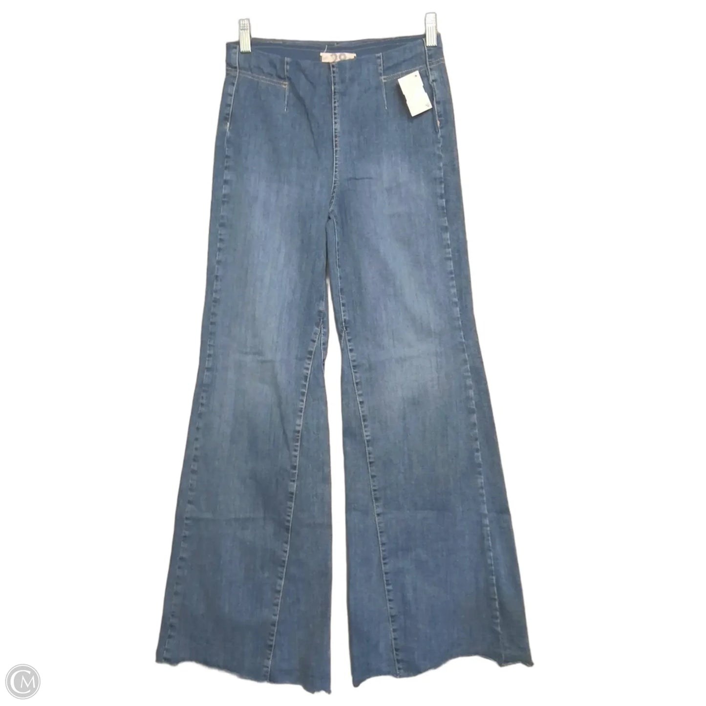 Jeans Wide Leg By We The Free In Blue Denim, Size: 6