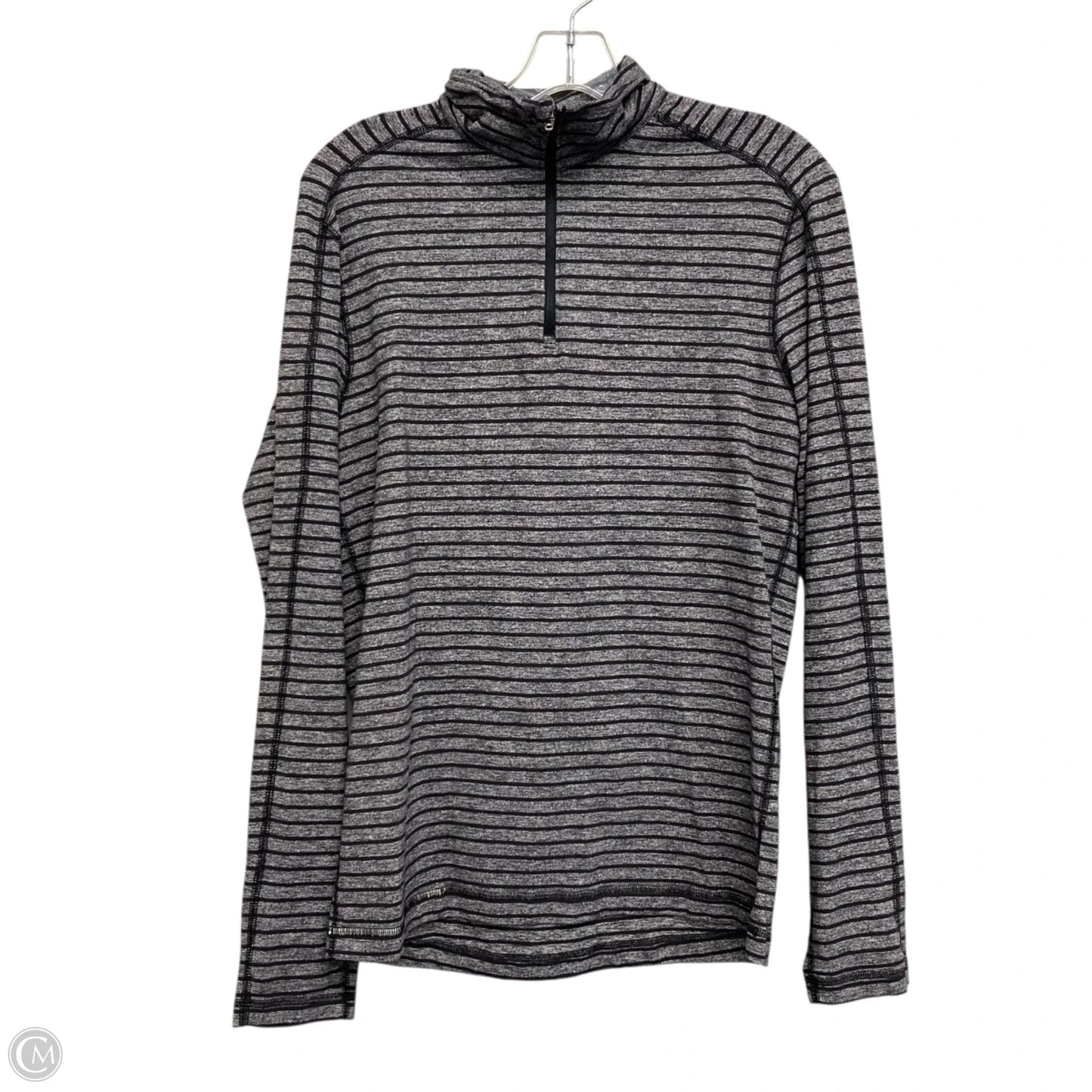 Athletic Jacket By Lululemon In Grey, Size: M