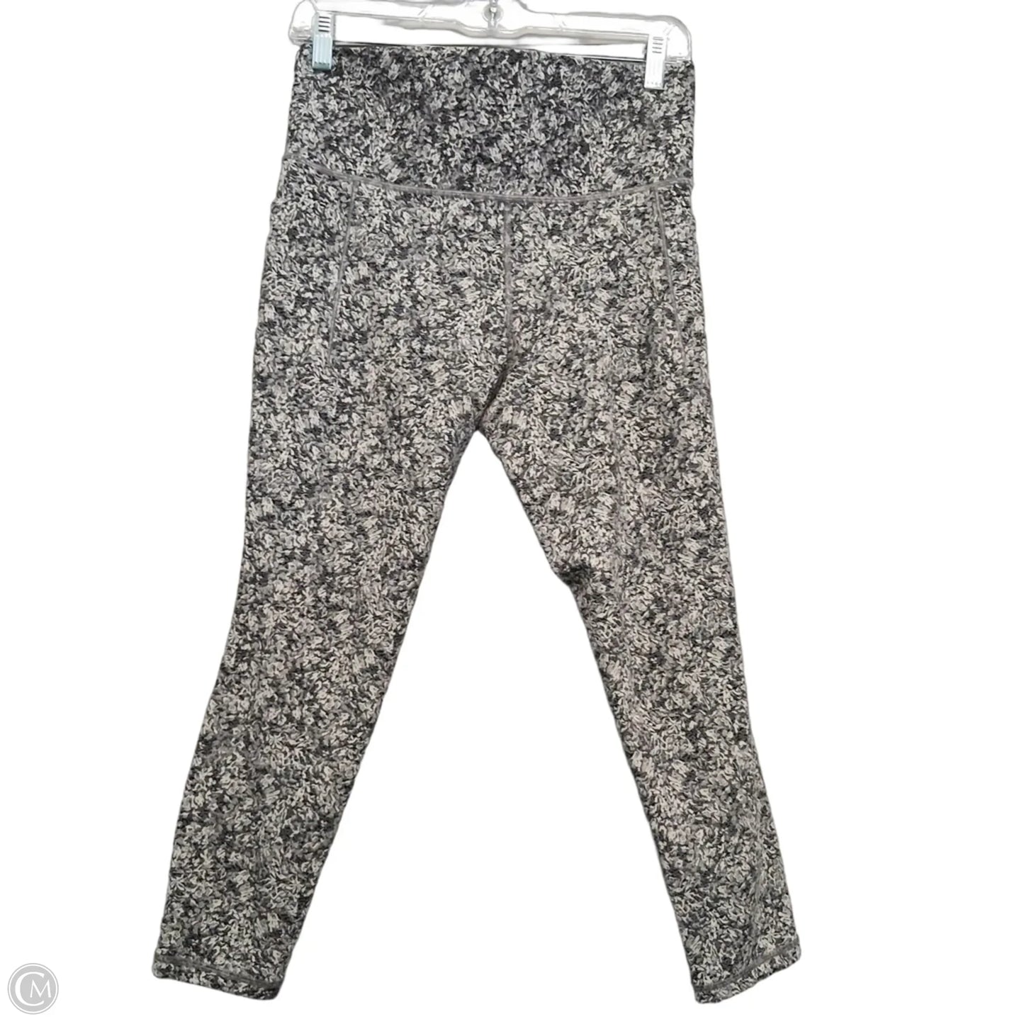 Athletic Leggings Capris By Athleta In Black & White, Size: M