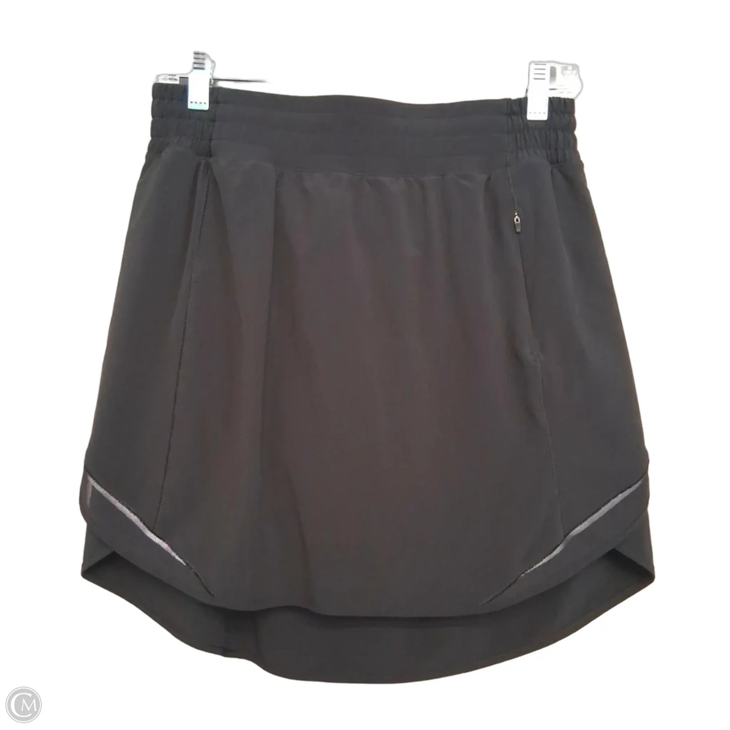 Athletic Skort By Lululemon In Black, Size: M