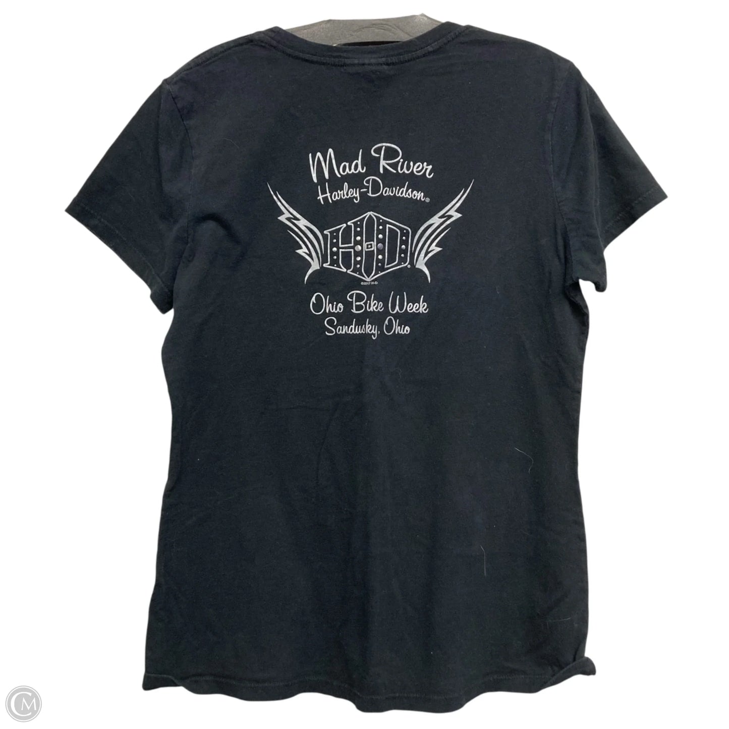 Top Short Sleeve Basic By Harley Davidson In Black, Size: M