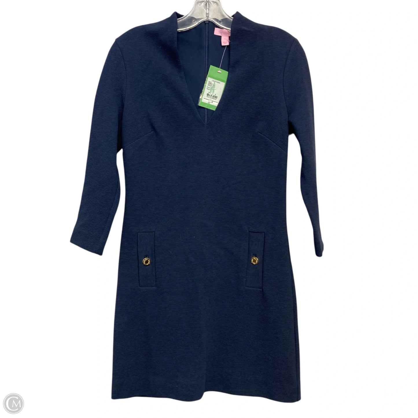 Dress Designer By Lilly Pulitzer In Navy, Size: S