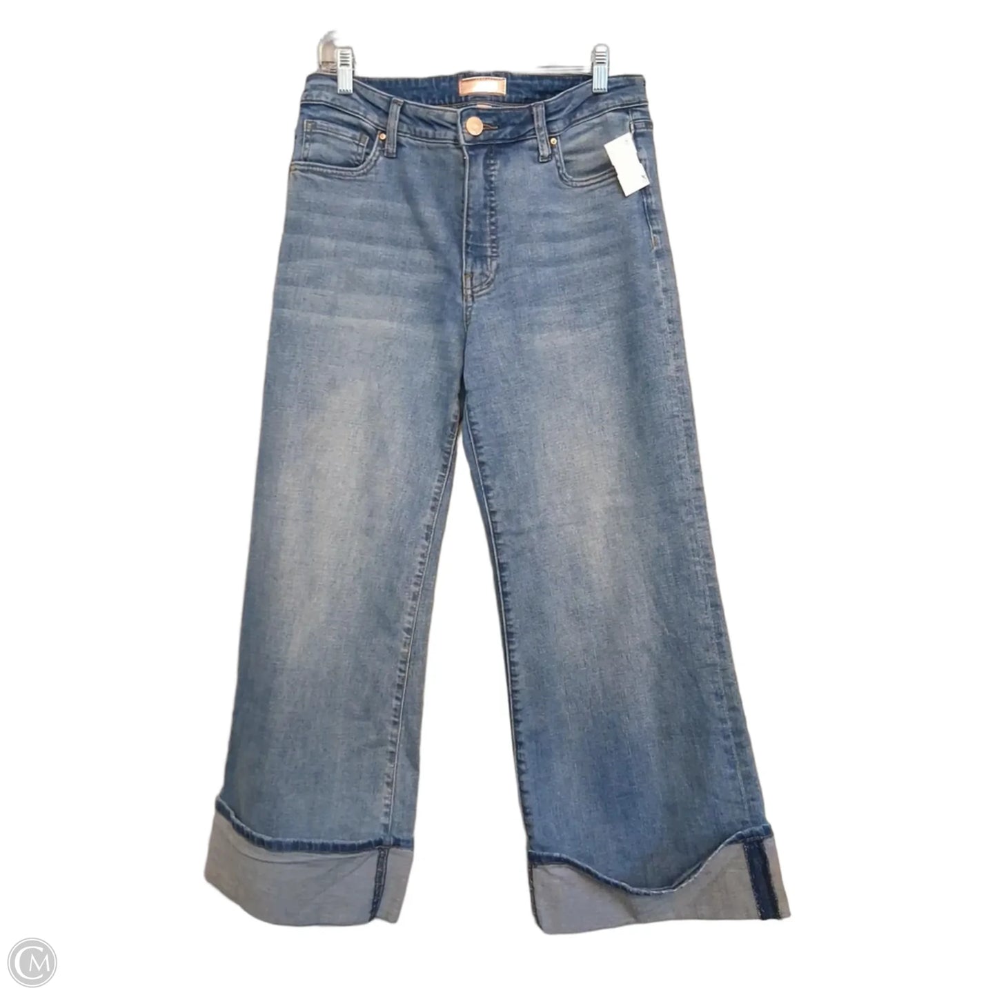 Jeans Wide Leg By Kut In Blue Denim, Size: 10