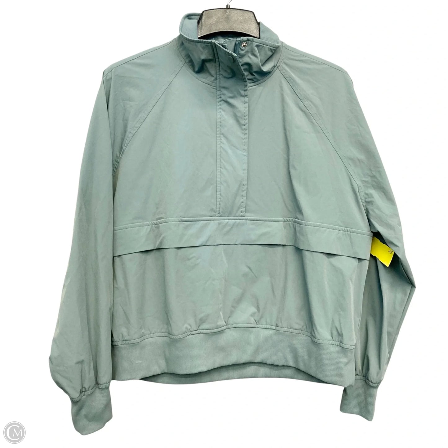 Jacket Windbreaker By Zella In Green, Size: L