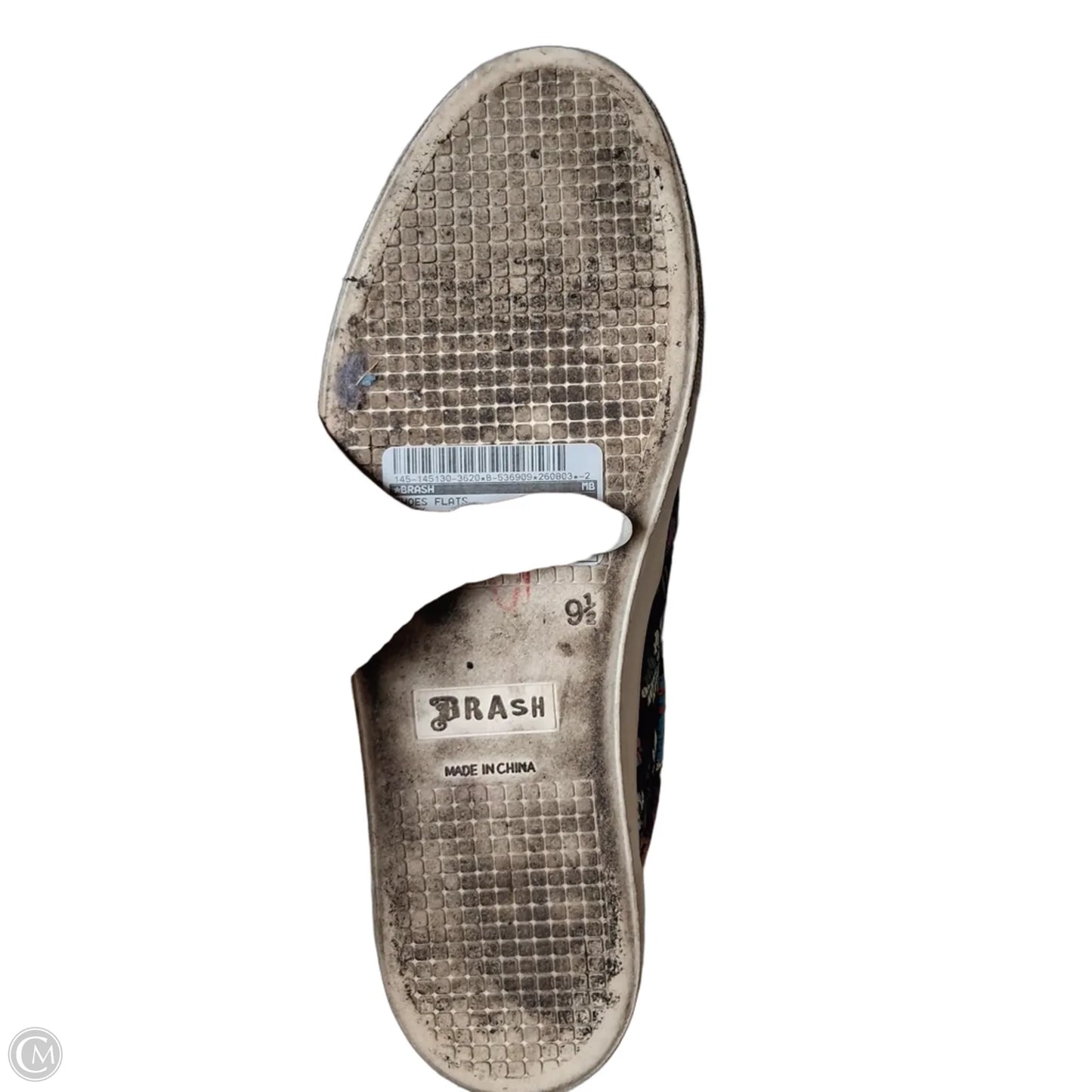 Shoes Flats By Brash In Black, Size: 9.5