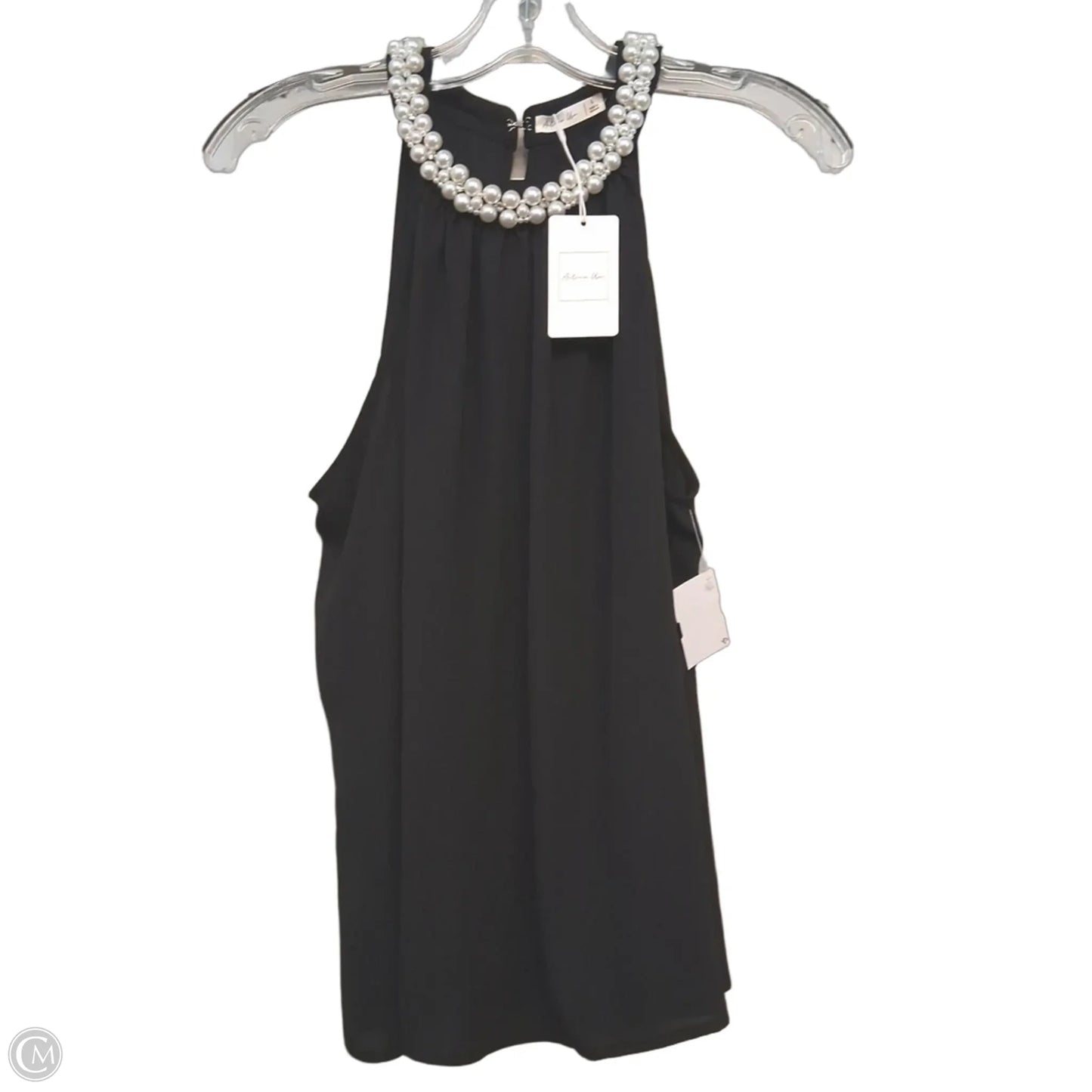 Top Sleeveless By Active Usa In Black, Size: L