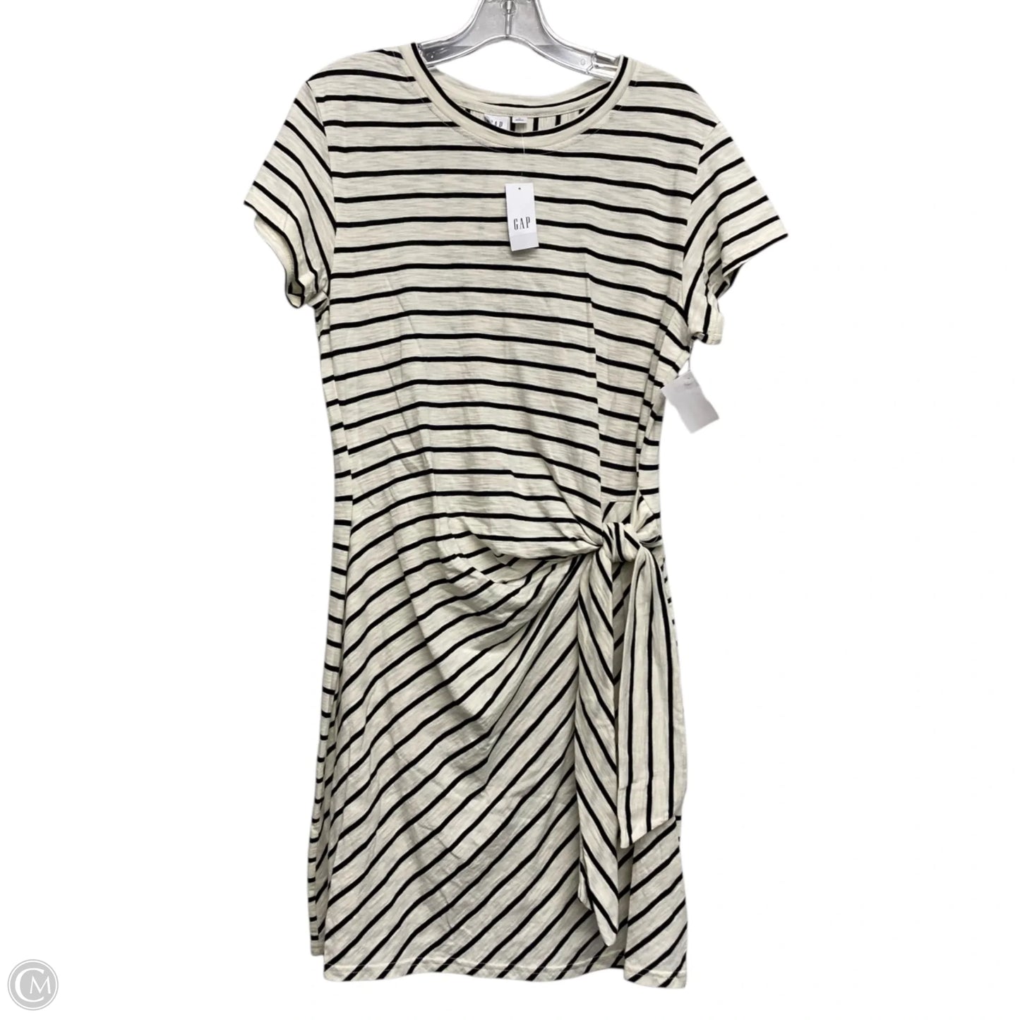 Dress Casual Short By Gap In Striped Pattern, Size: M