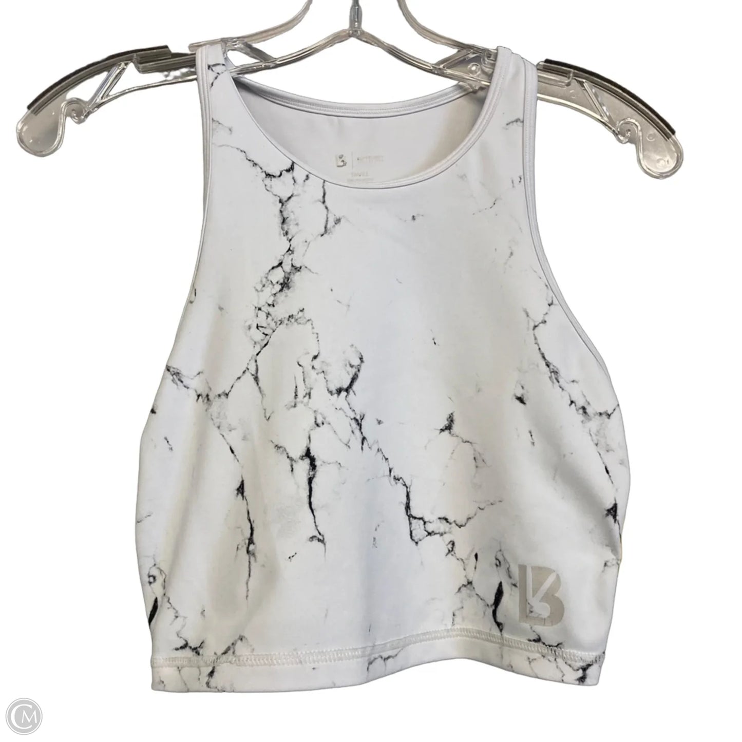 Athletic Tank Top By Buffbunny In White, Size: S