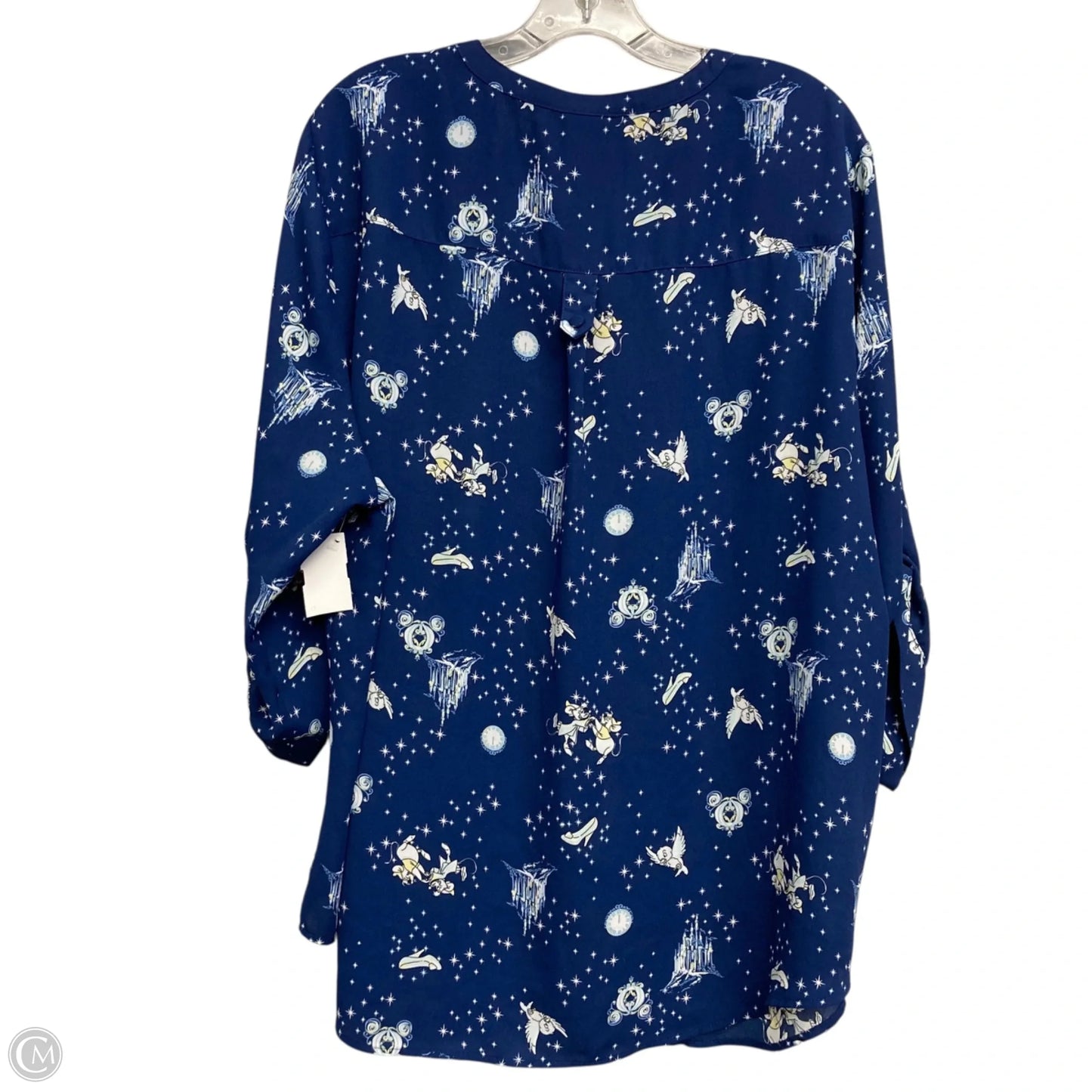 Top Long Sleeve By Disney Store In Navy, Size: 3x