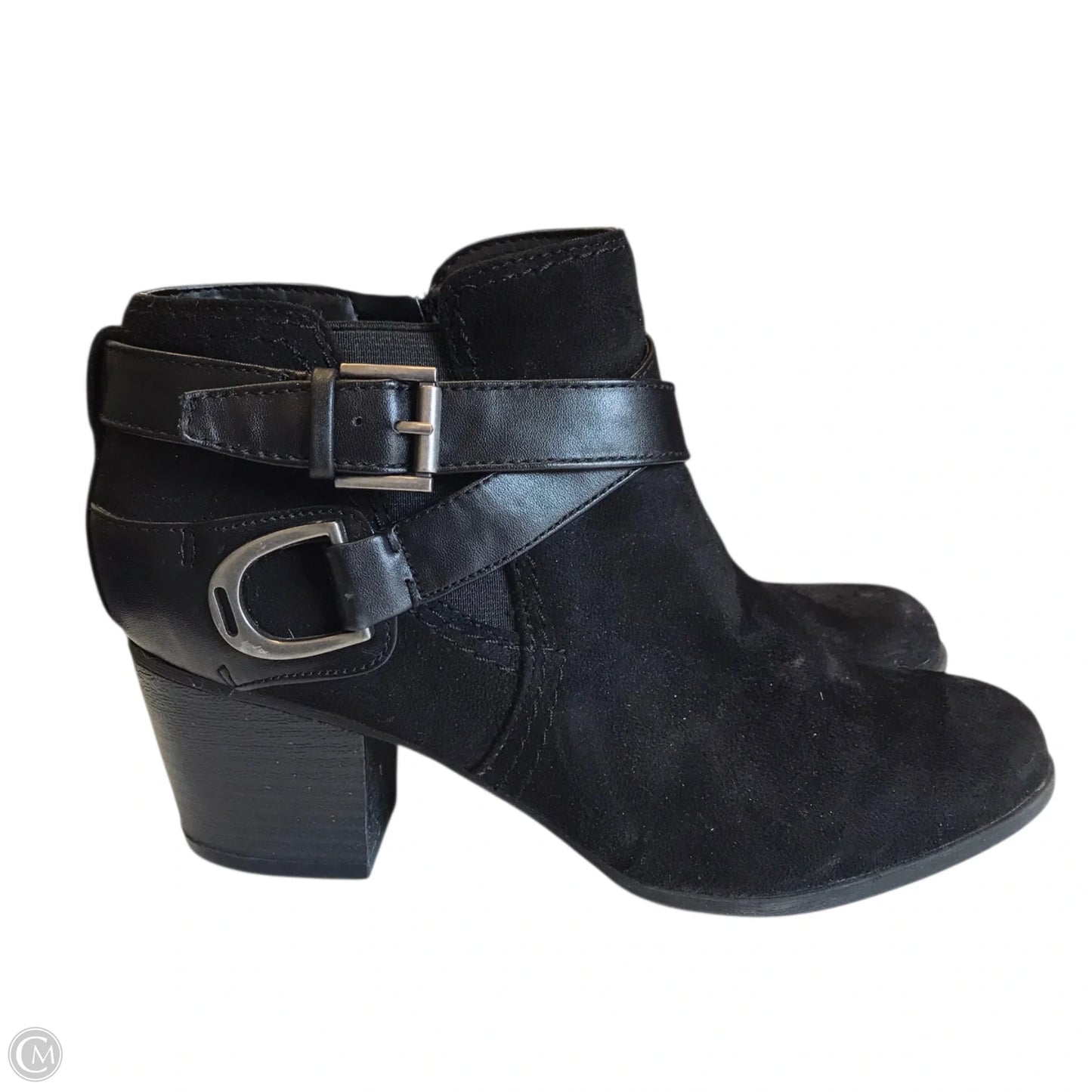 Boots Ankle Heels By Indigo Rd In Black, Size: 8
