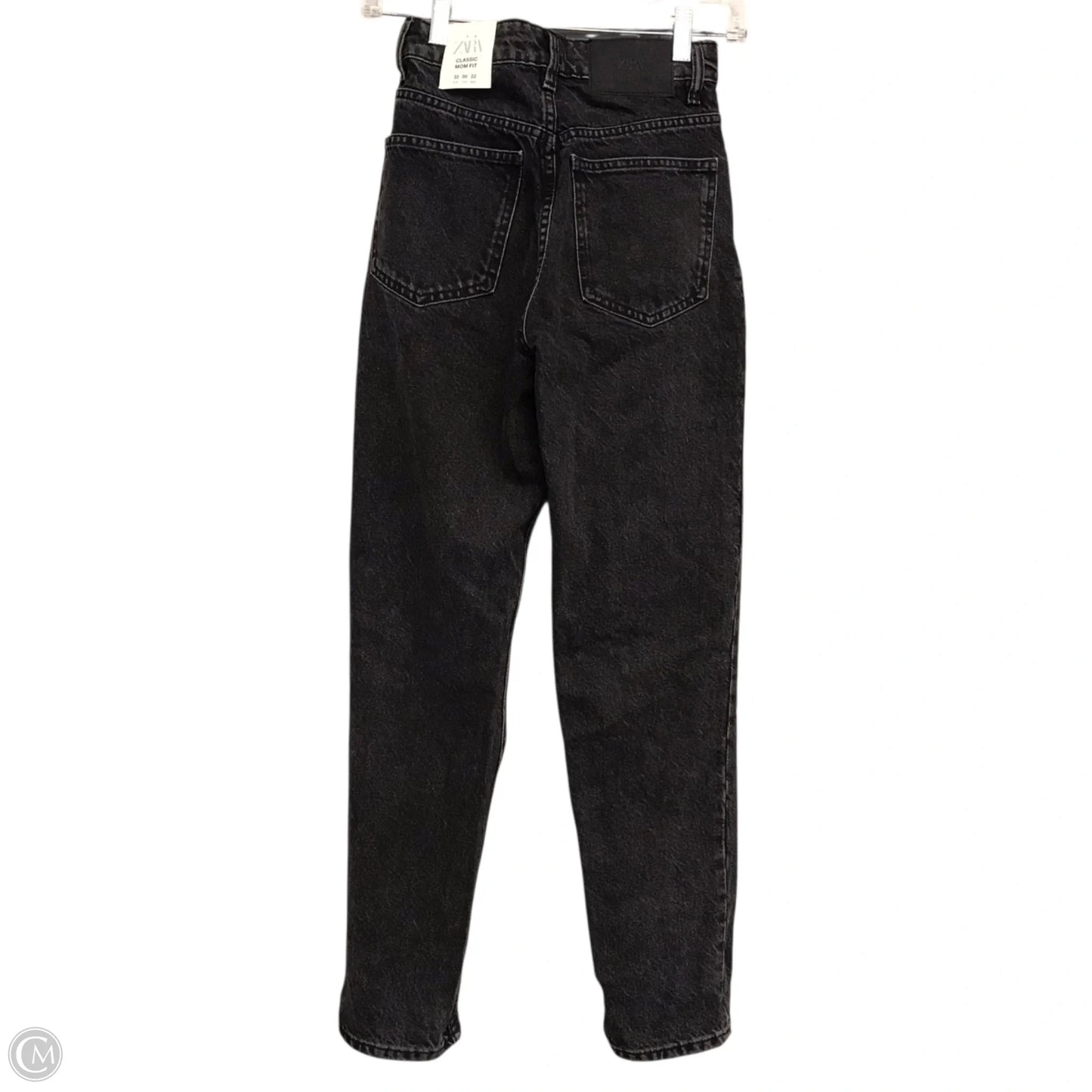 Jeans Cropped By Zara In Black, Size: 0