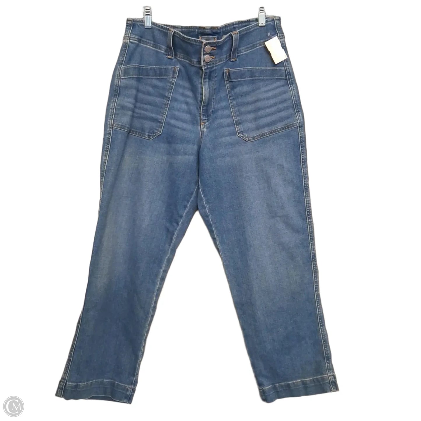 Jeans Straight By L.l. Bean In Blue Denim, Size: 16